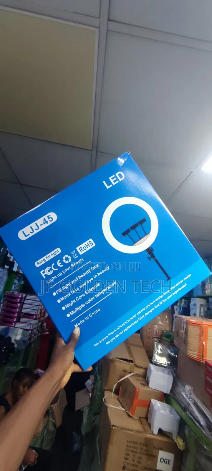 LJJ-45 Led Ring Fill Light