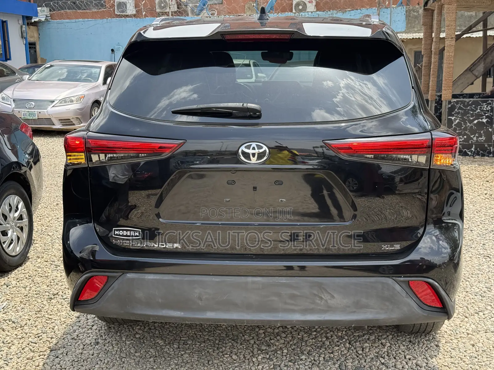 Toyota Highlander XLE 2021 Black