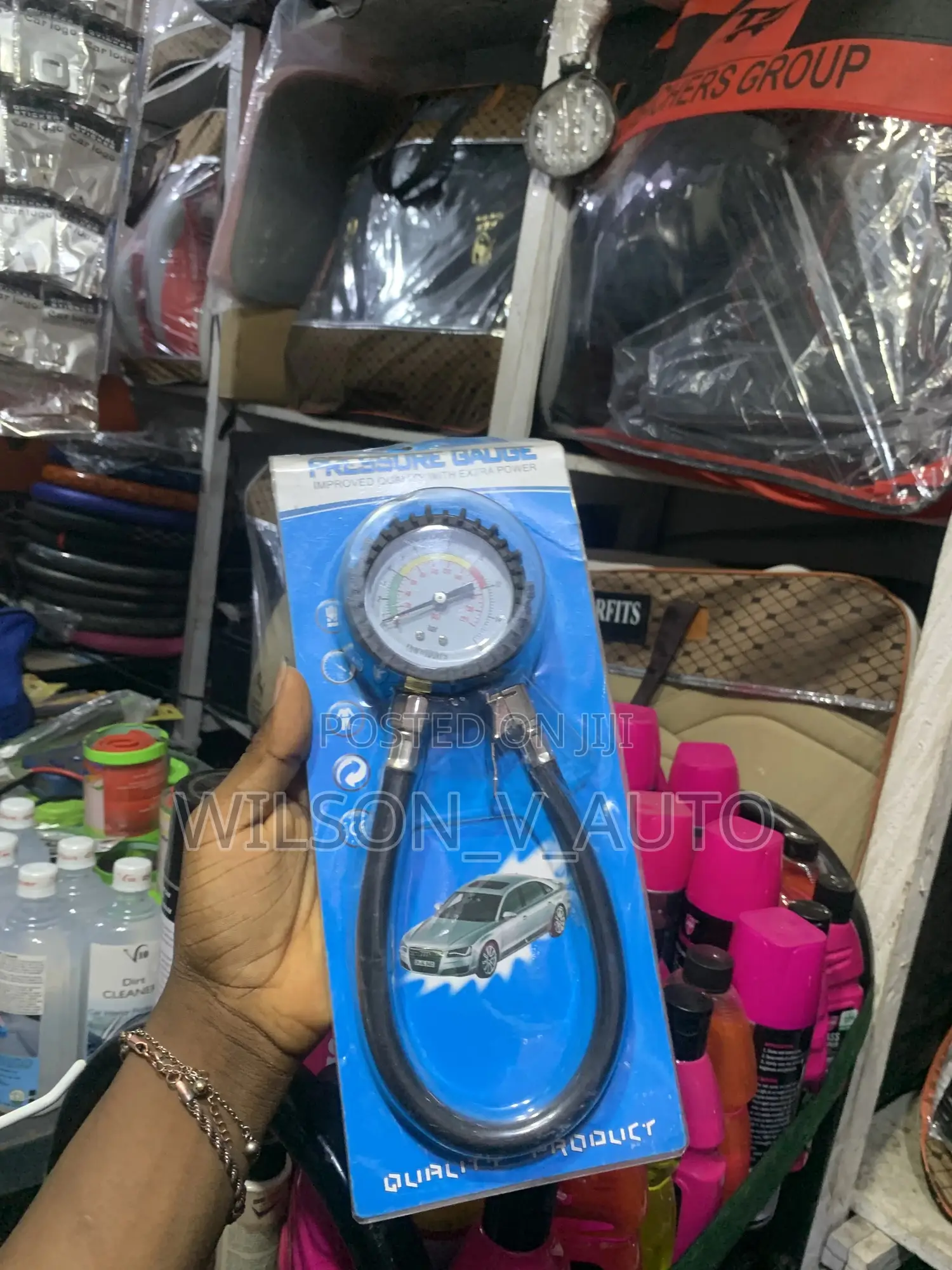 Qialitic Tire Pressure Gauge.