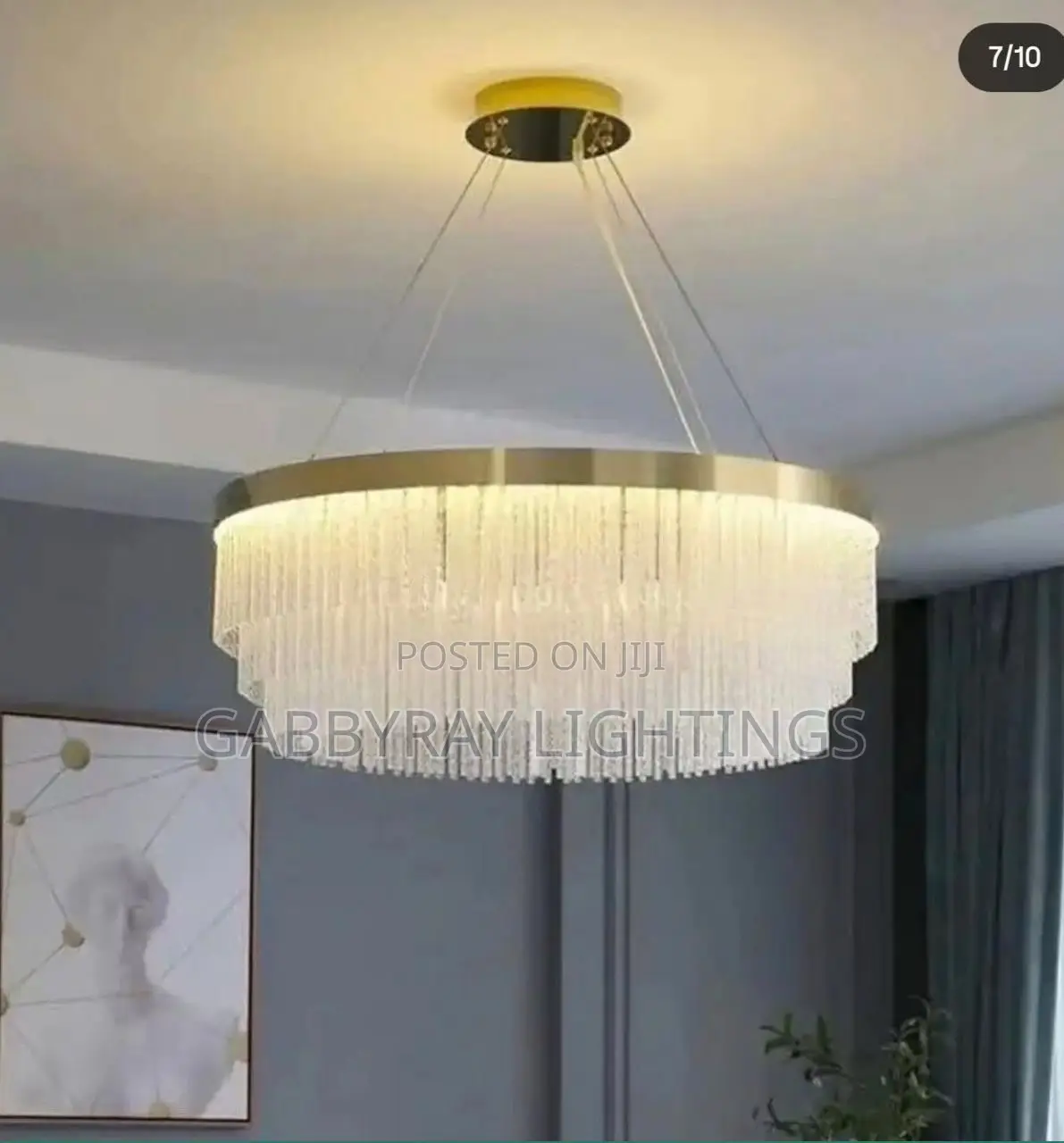 Luxury Round Crystal Chandelier