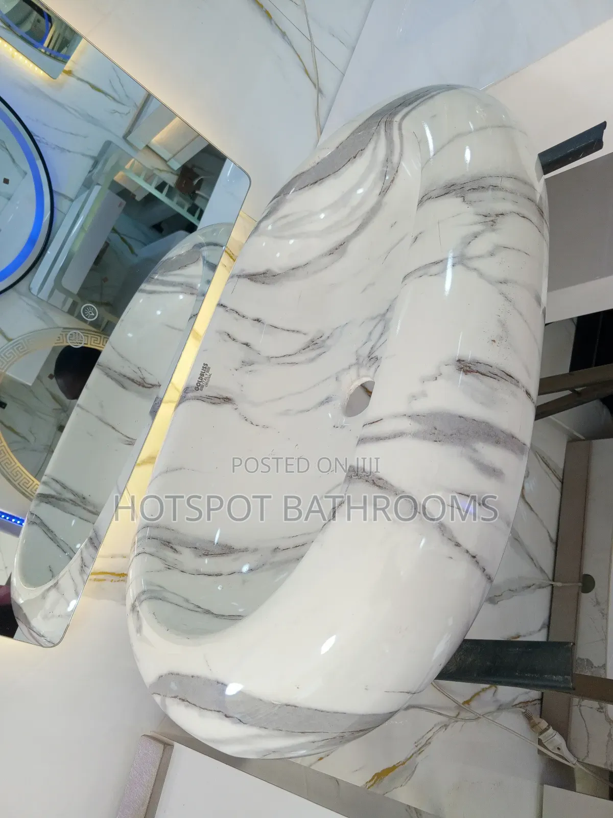 Luxury Marble Design Wash Hand Basin – Premium Quality
