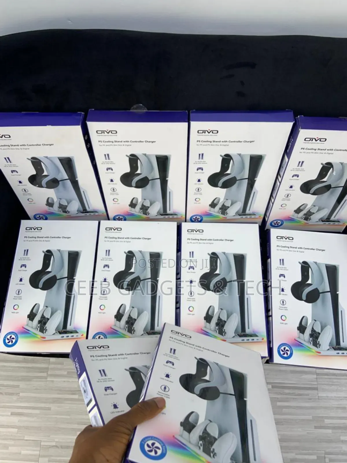 Orginal Ps5 Cooler and Dual Pad Charger