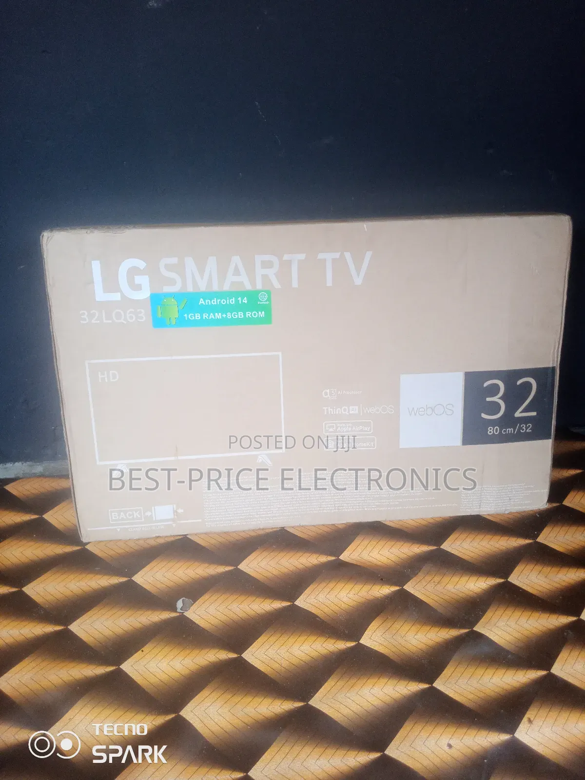 Lg 32 Inches Smart Android Tv Wifi Netflix Youtube Hotspot