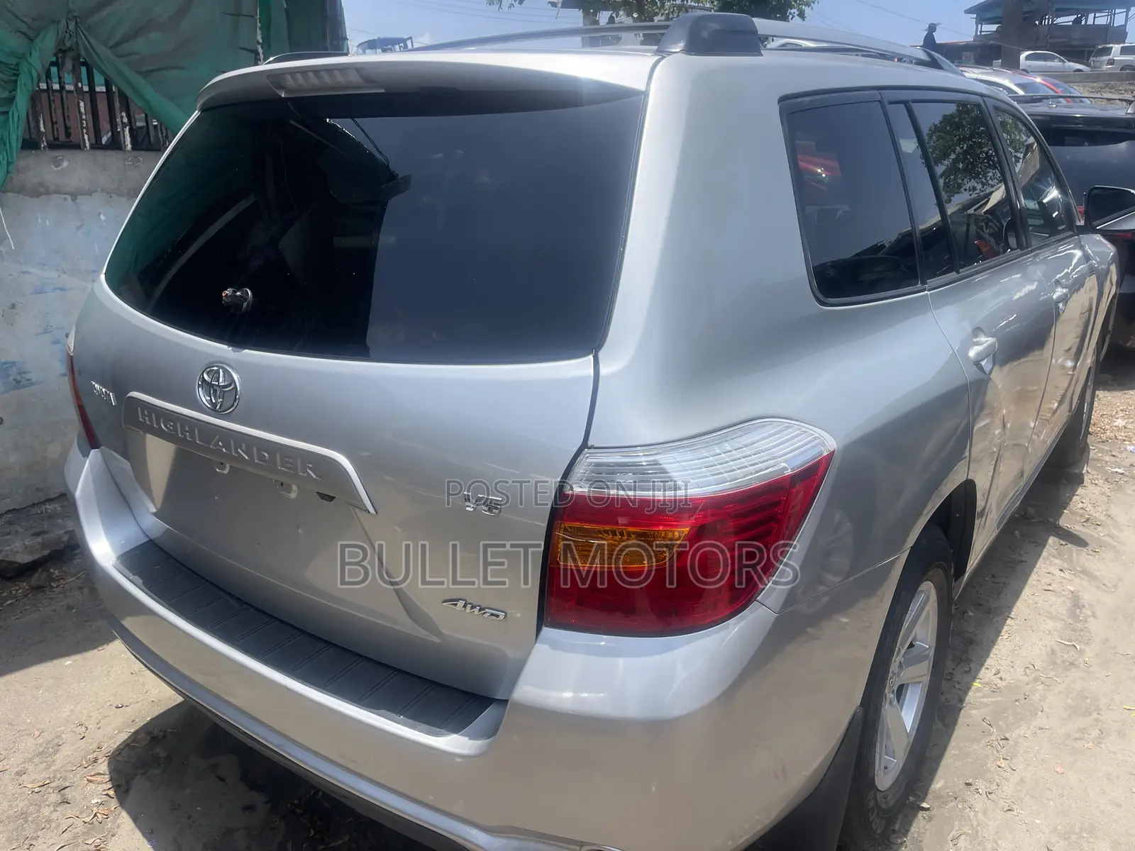 Toyota Highlander 4x4 2008 Silver