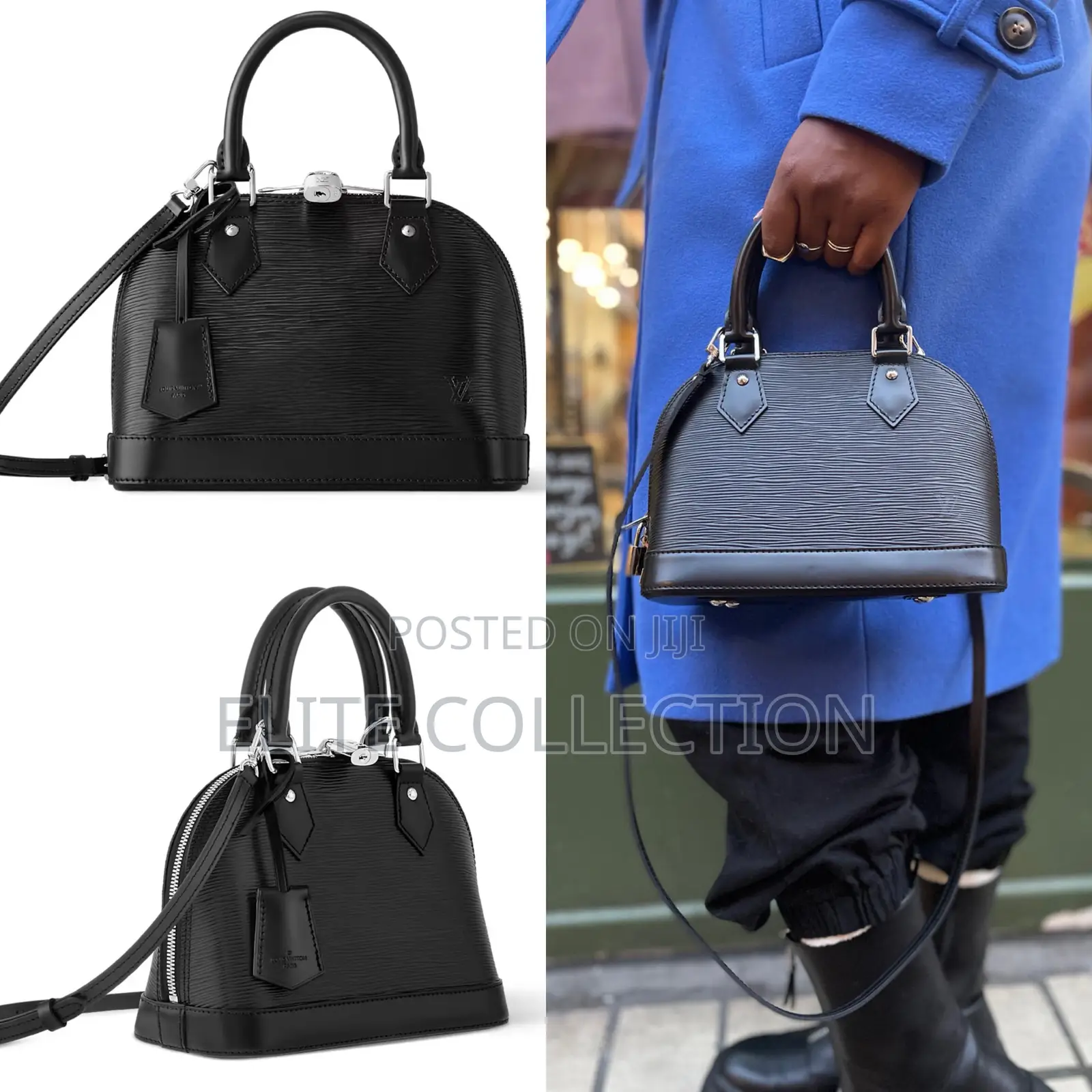 Luxury Louis Vuitton Leather Bag Size: Medium Premium Quality Grade A