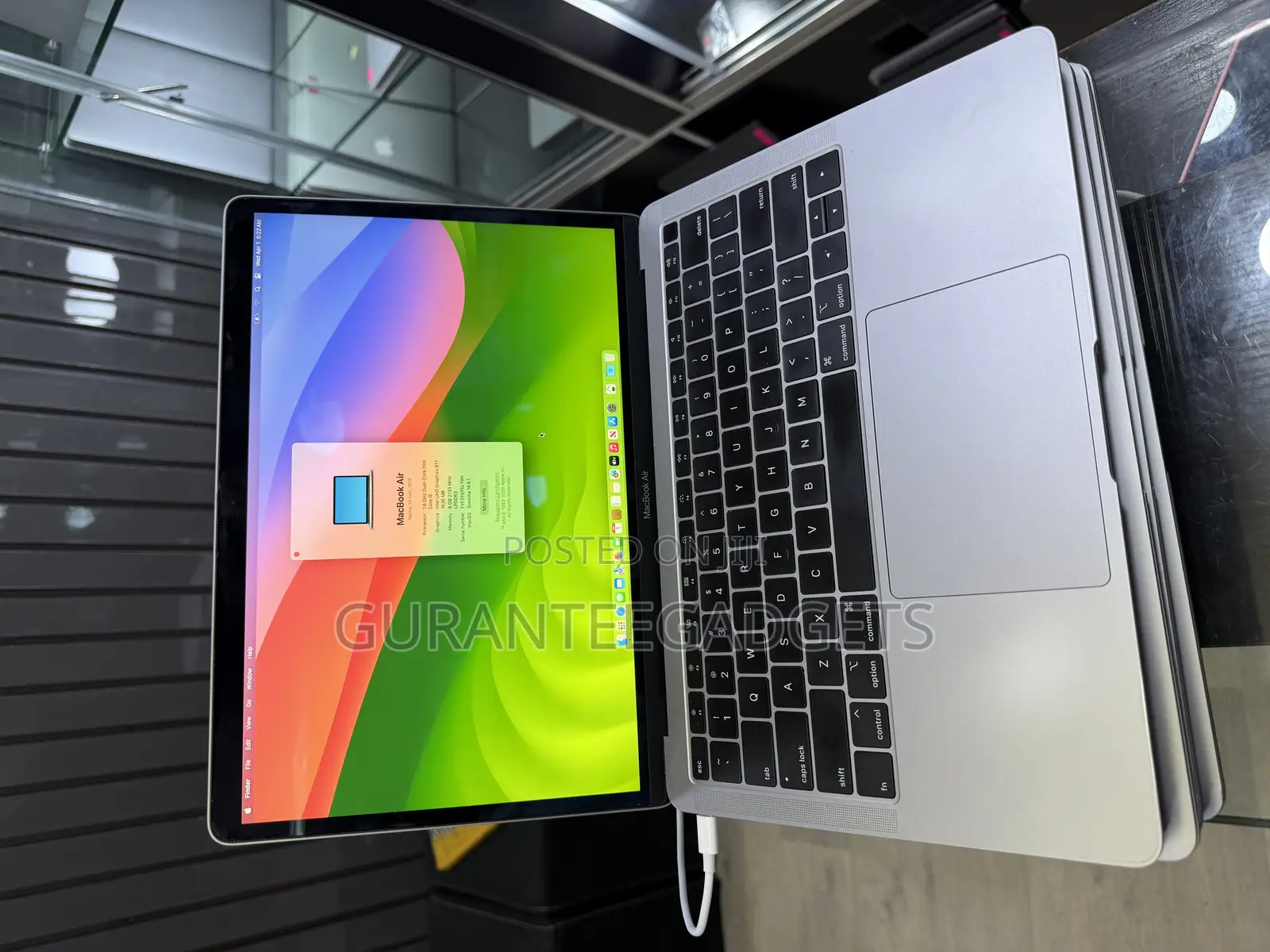 Laptop Apple MacBook Air 2019 8GB Intel Core i5 SSD 256GB