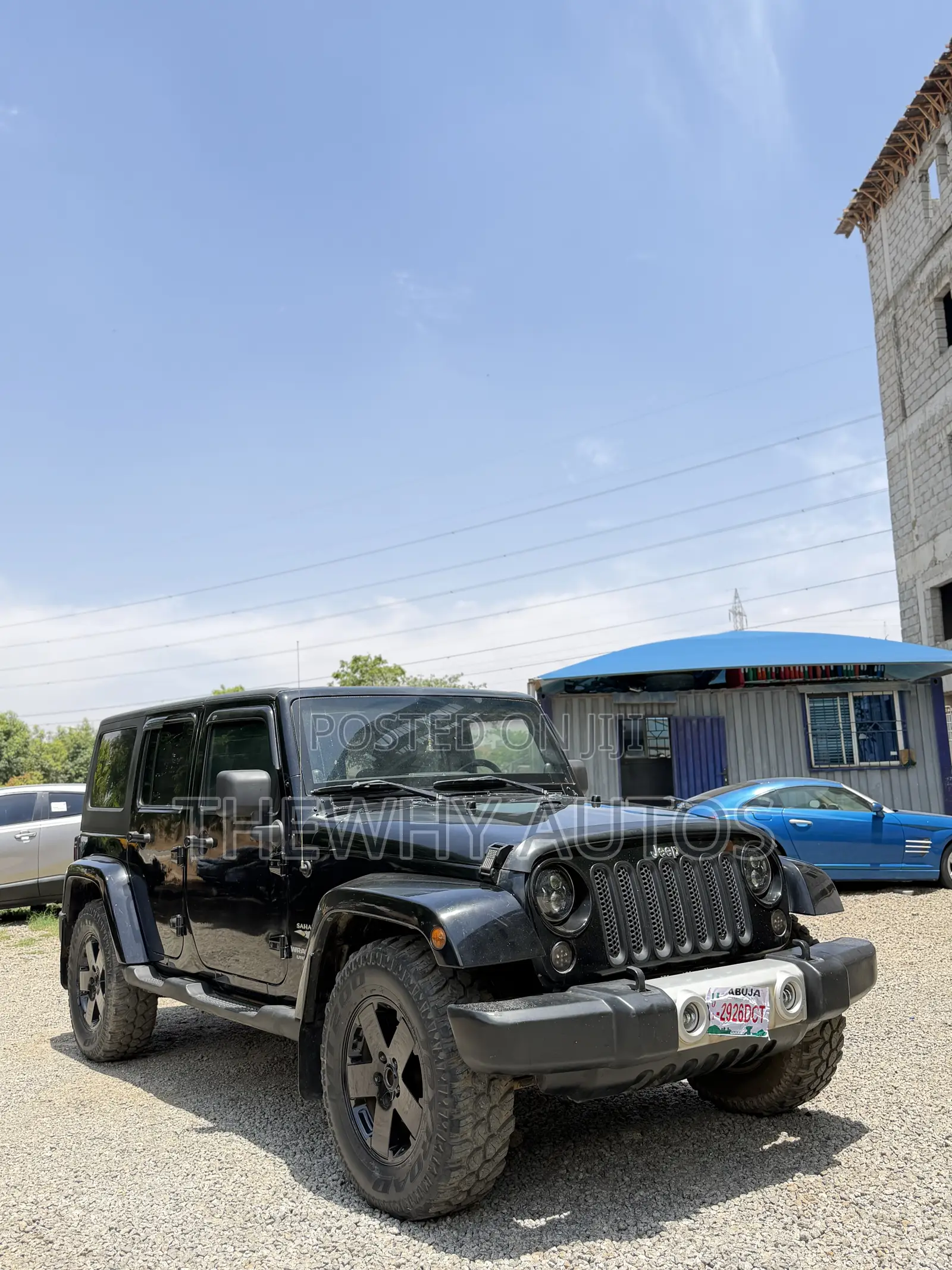 Jeep Wrangler Sahara 2011 Black