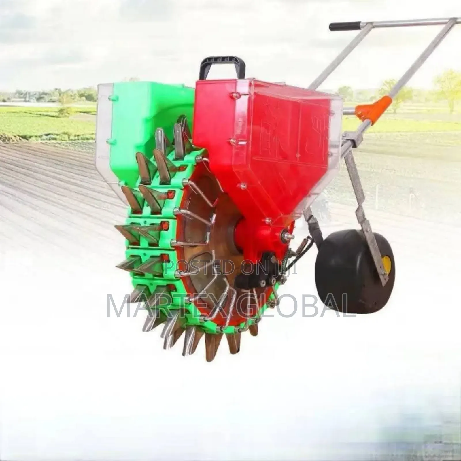 Double Barrel Seed Planter