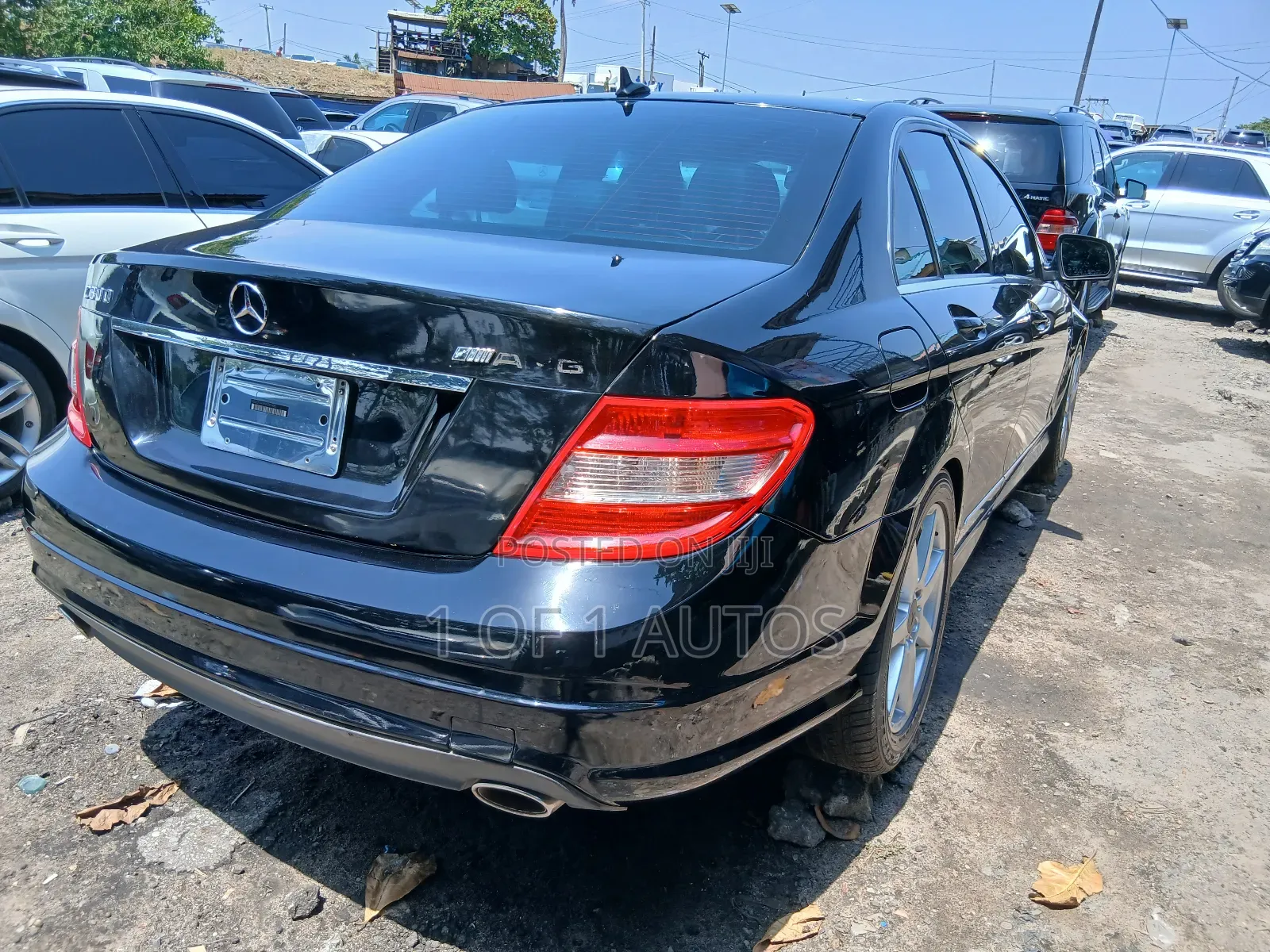 Mercedes-Benz C300 Sport Sedan AWD (3.0L 6cyl 7A) 2009 Black
