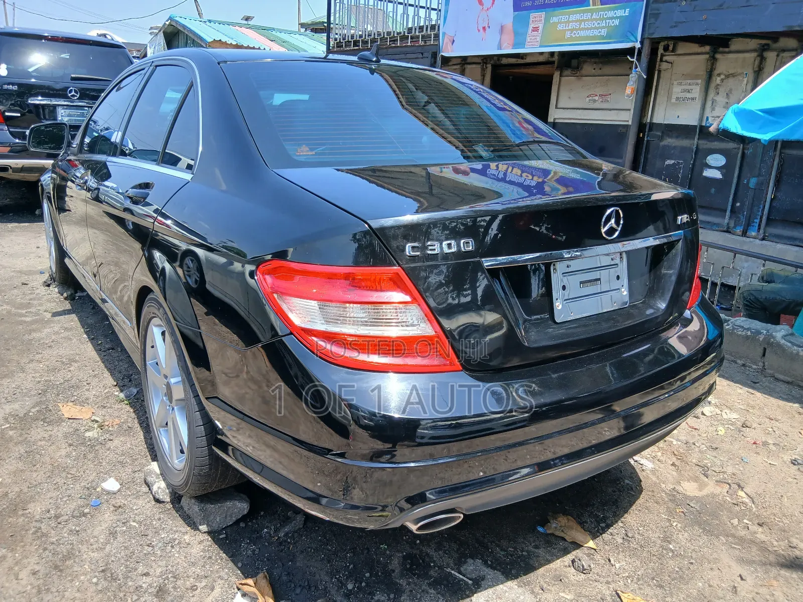 Mercedes-Benz C300 Sport Sedan AWD (3.0L 6cyl 7A) 2009 Black