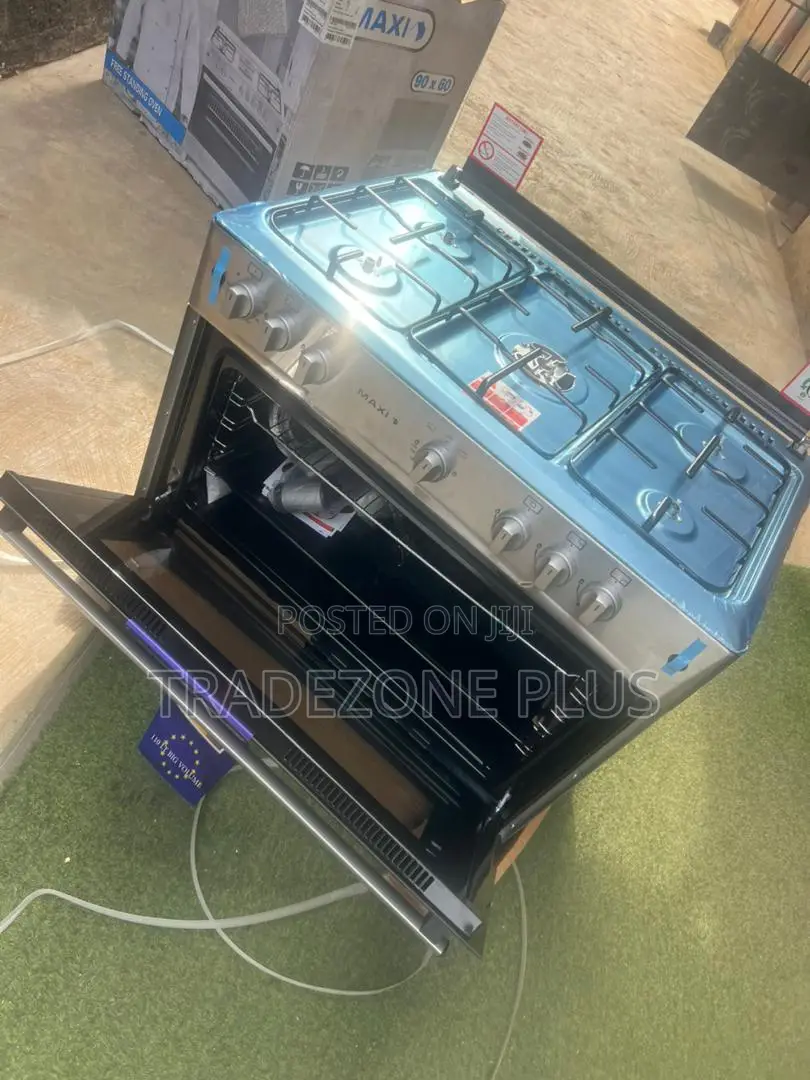 Maxi Gas Stove 5 Burner – Reliable Safe Cooking