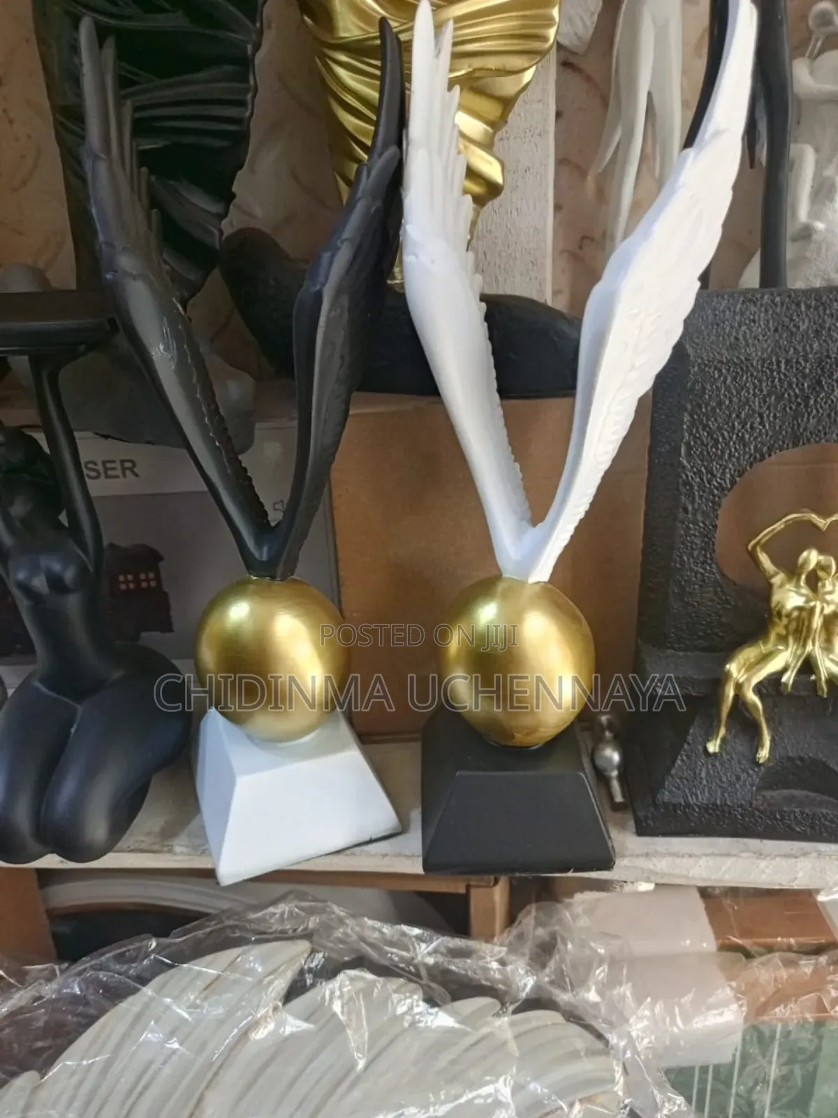 European Eagle/Angel Wing Statue