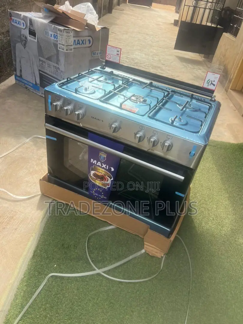 Maxi 5 Burner Stove – Large Cooking Surface
