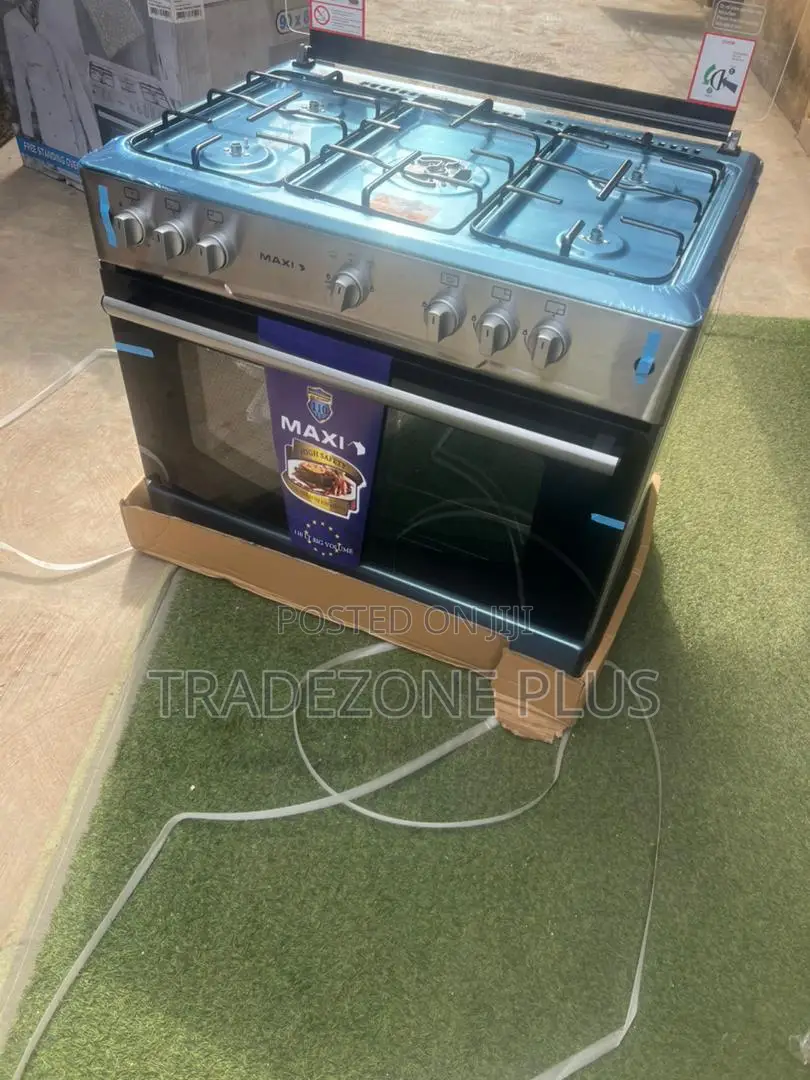 Maxi Gas Stove 5 Burner – Professional Cooking Feel