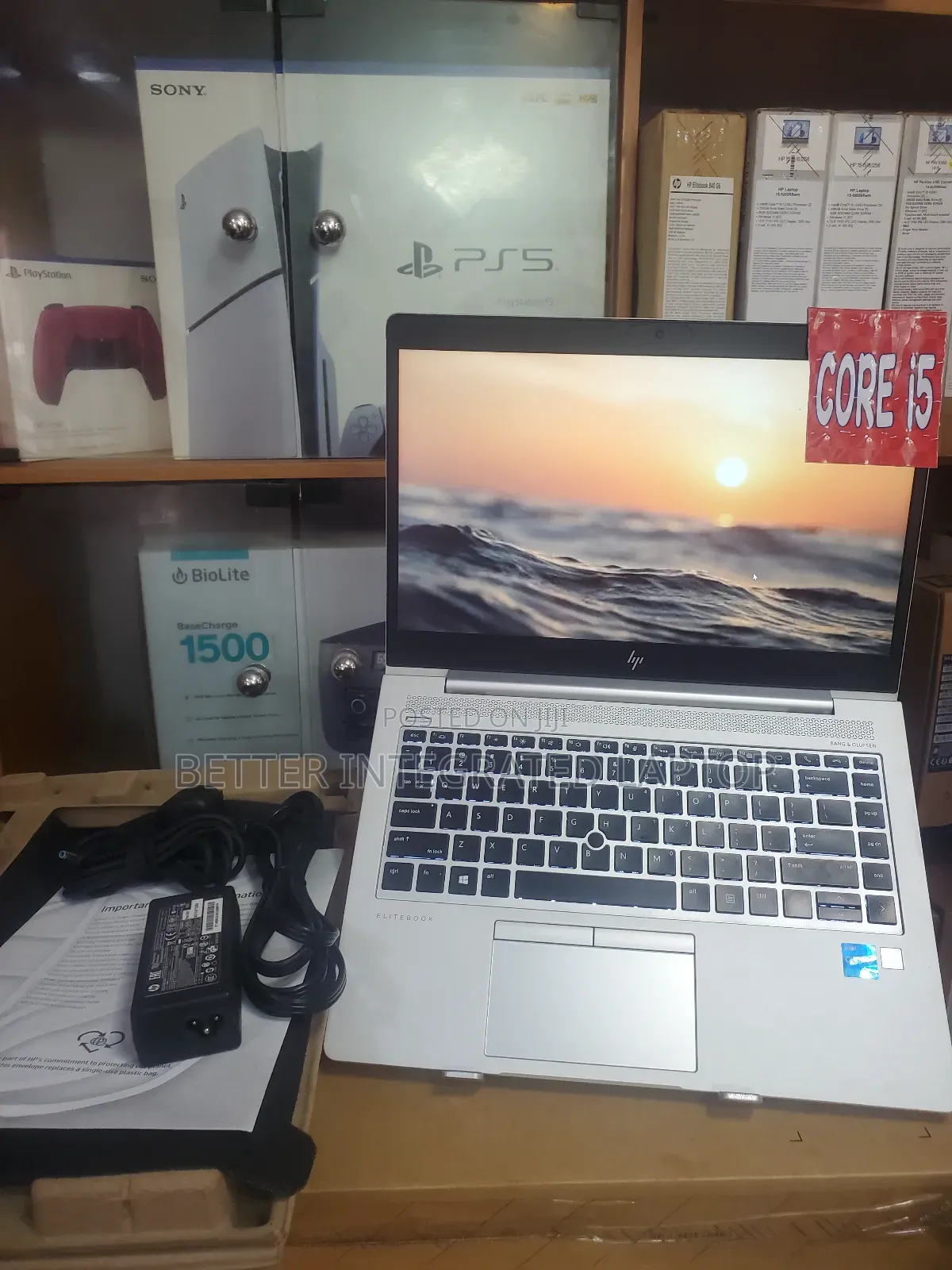New Laptop HP EliteBook 840 G5 16GB Intel Core i5 SSD 256GB