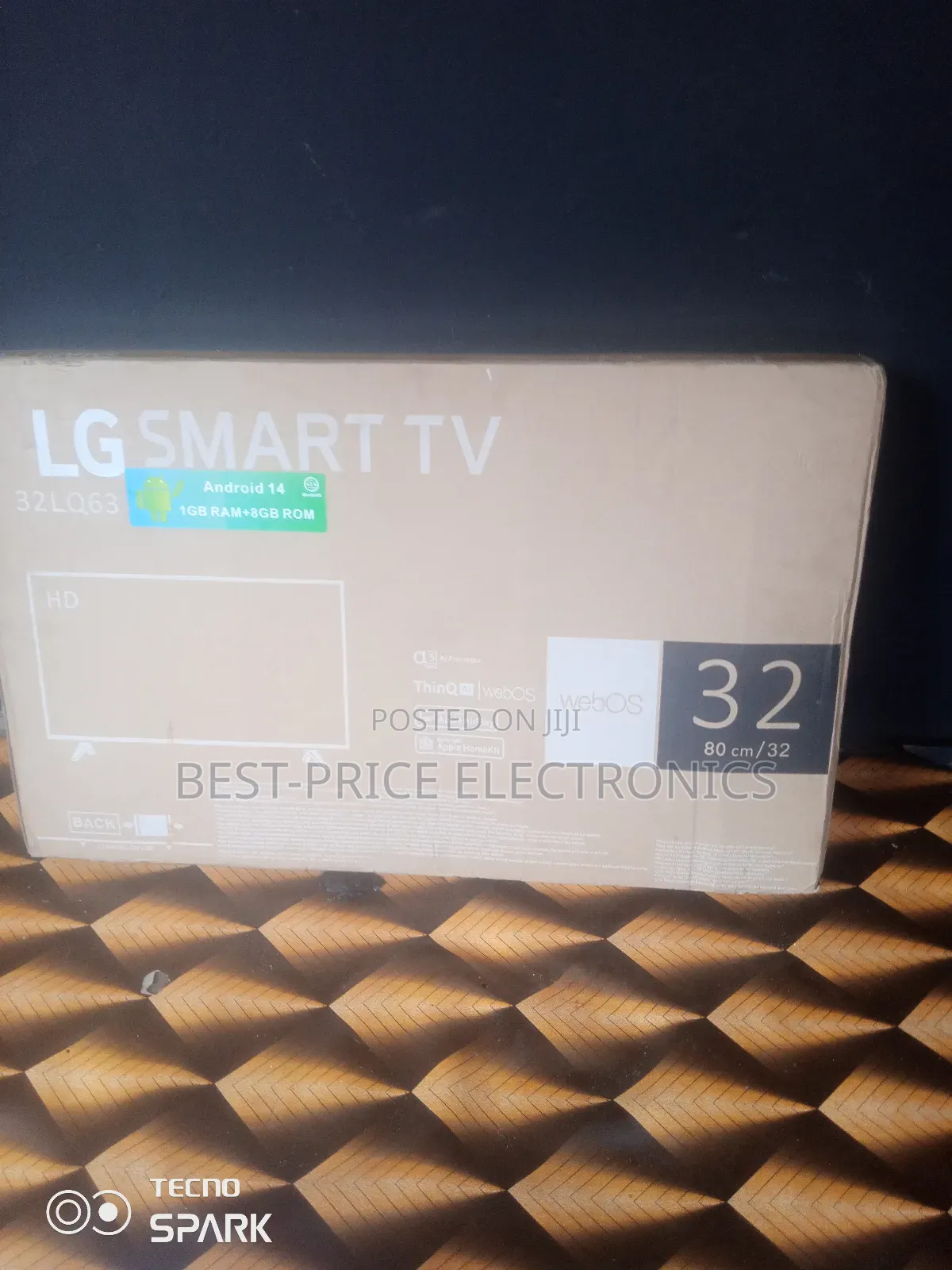 Lg 32 Inches Smart Tv Crystal Clear Display
