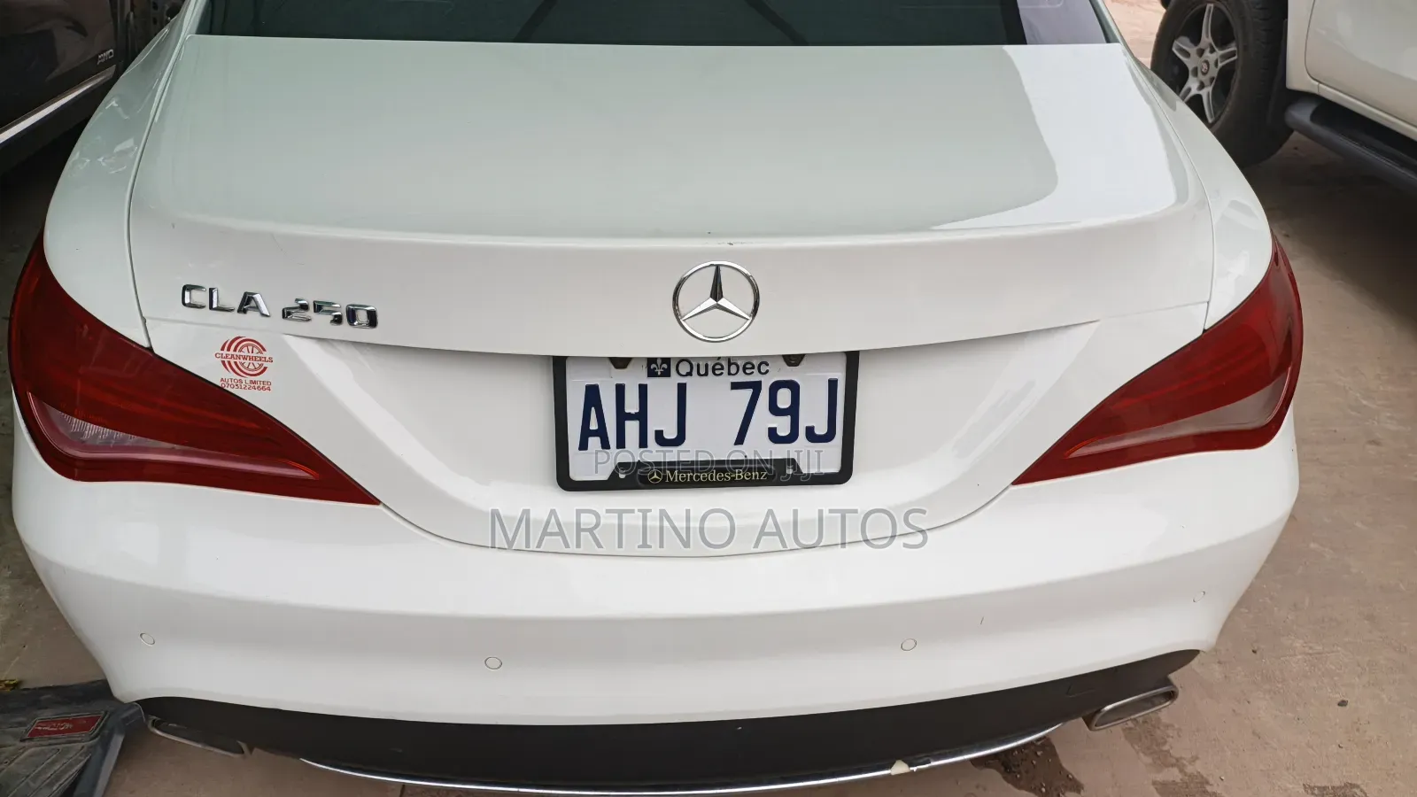 Mercedes-Benz CLA-Class 2014 White