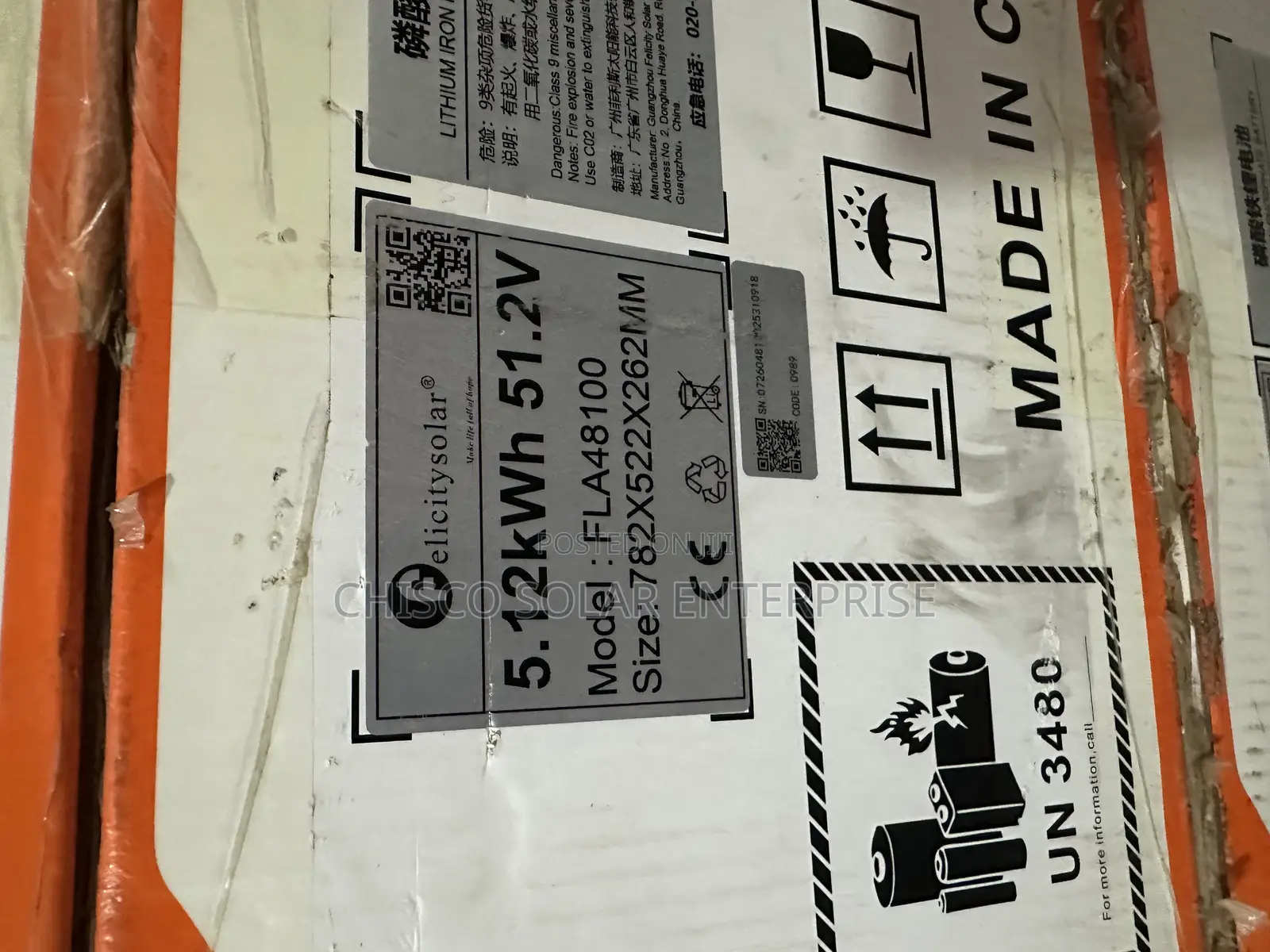 5kwh 48v Felicity Lithium Battery