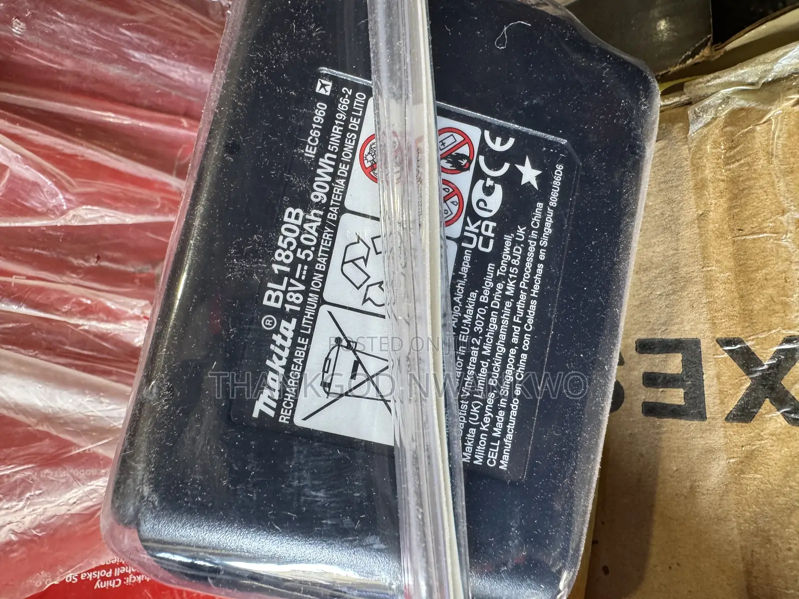 Makita Original 18v Lithium Battery