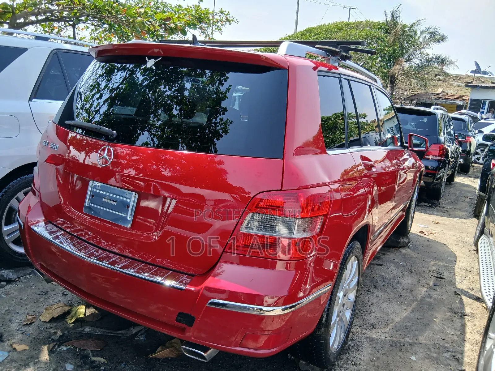Mercedes-Benz GLK-Class 350 4MATIC 2010 Red