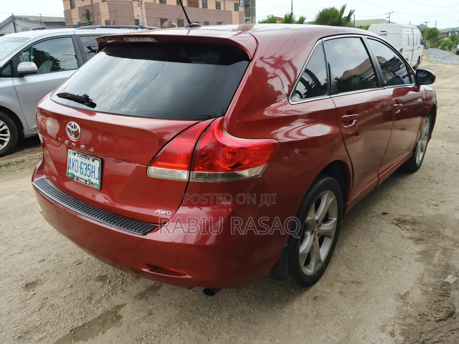 Toyota Venza 2010 Red