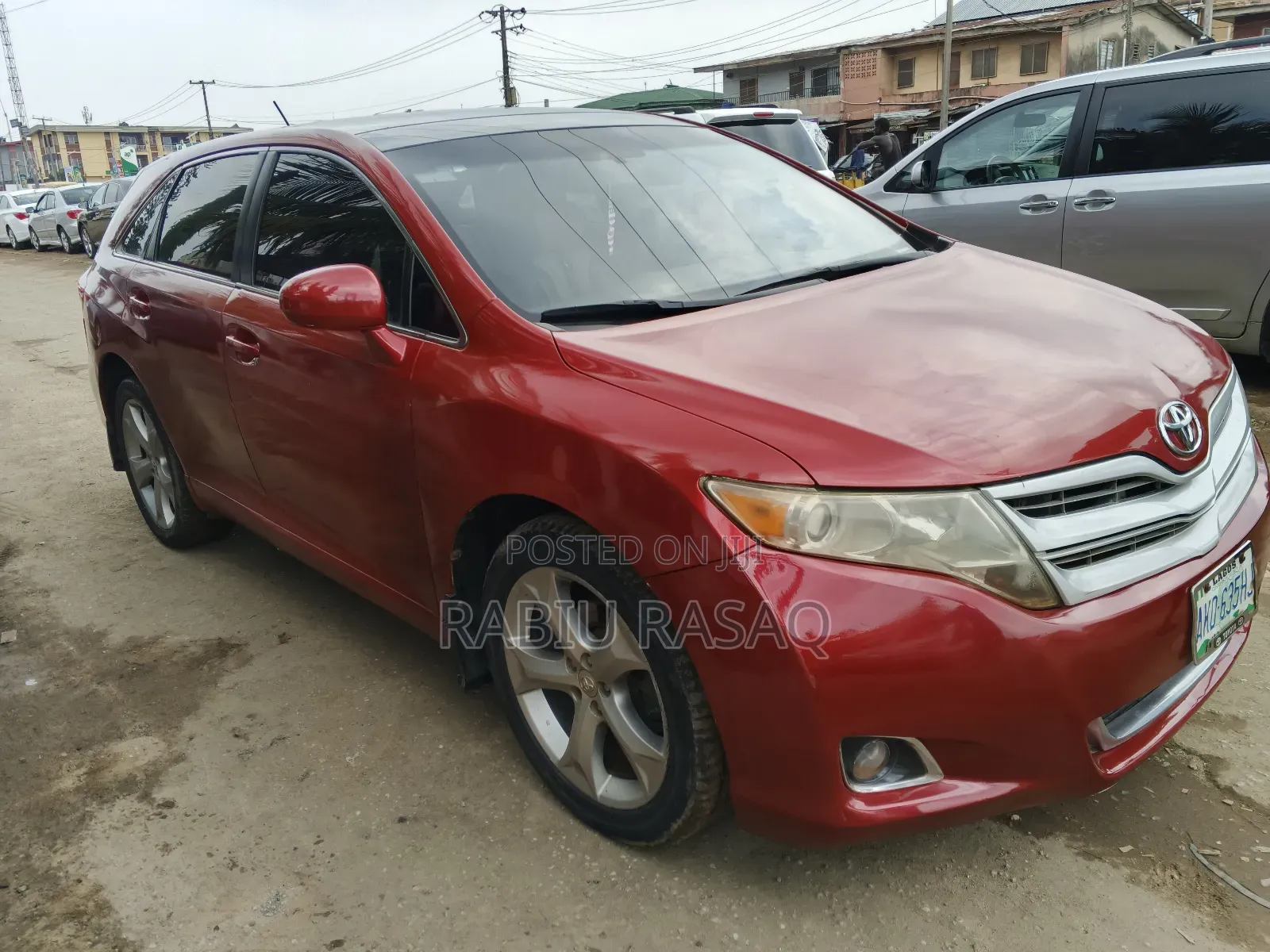 Toyota Venza 2010 Red
