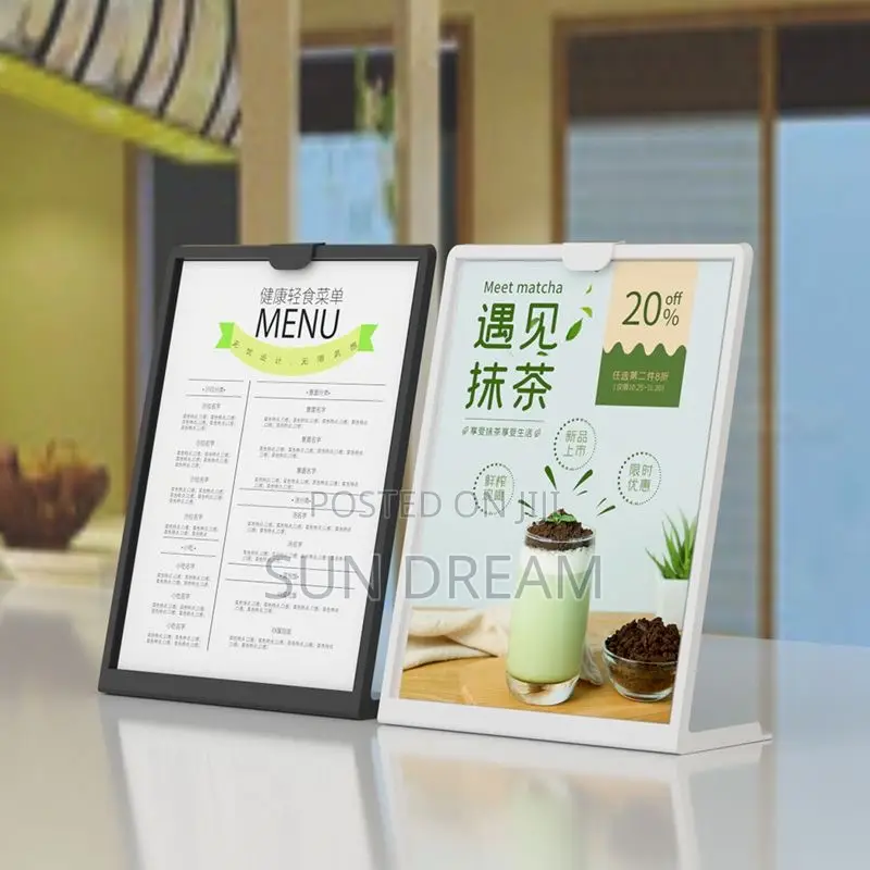 3-in One Menu Stand Desk Sign Table Advertising Display Menu Display