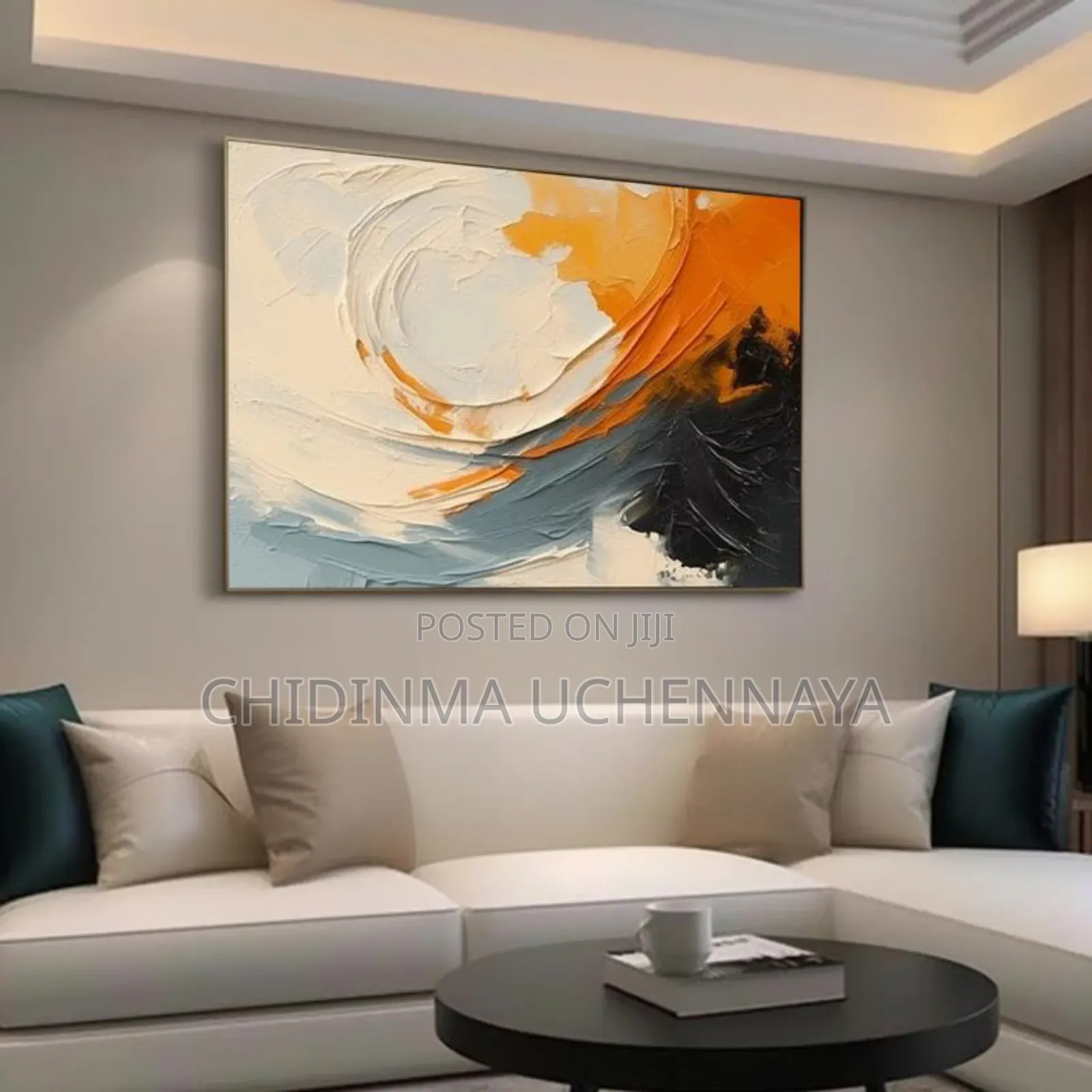 Abstract Oil Painting Canvas Wall