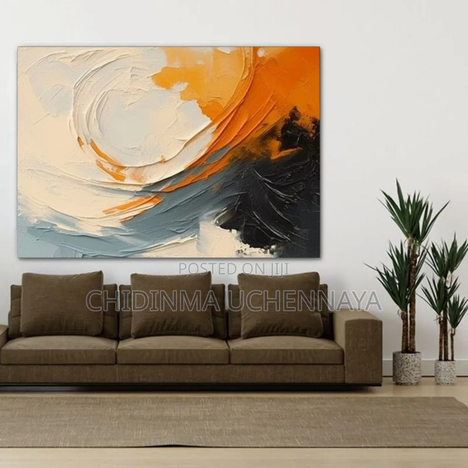 Abstract Oil Painting Canvas Wall