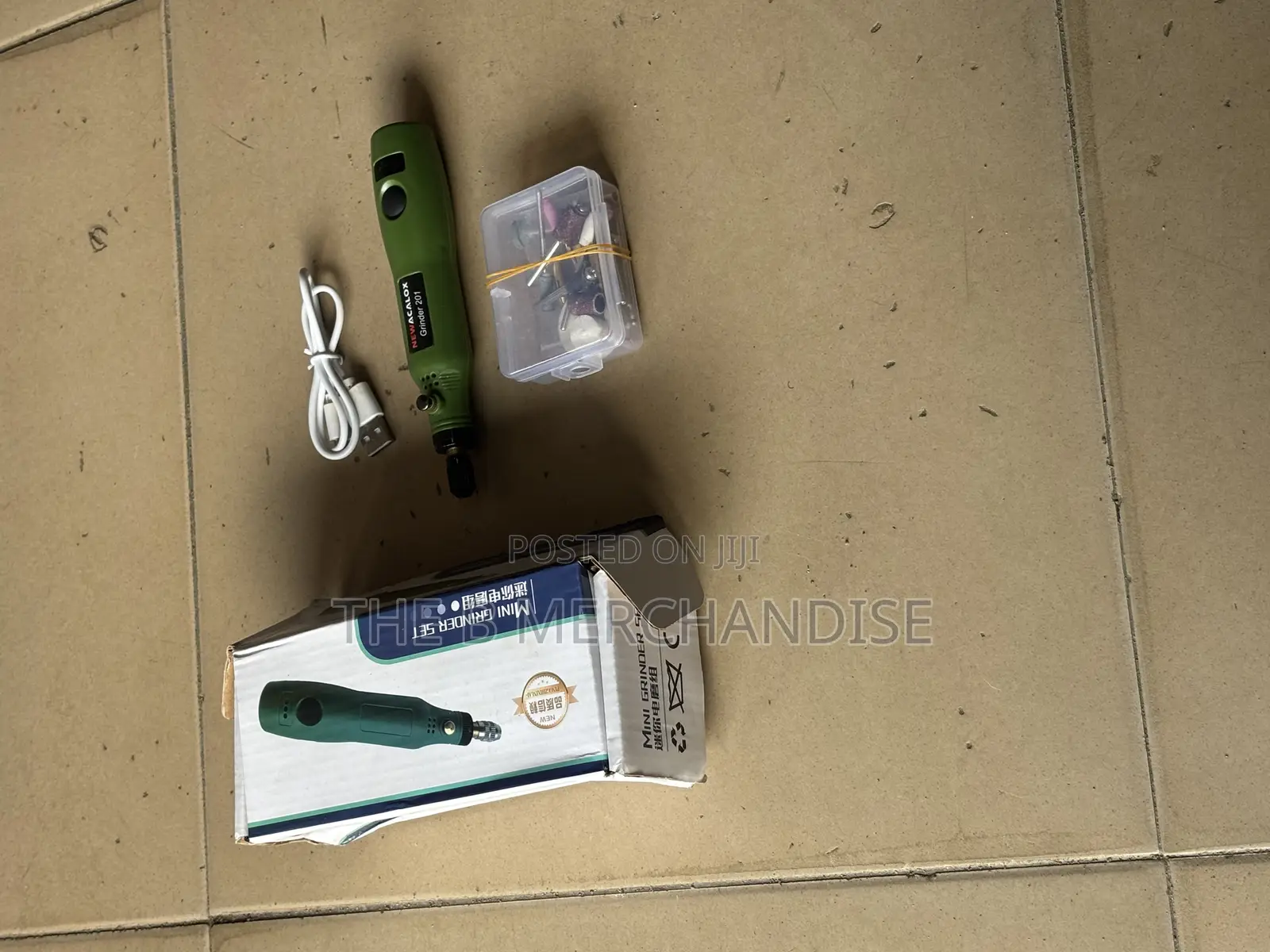Rechargeable Mini Rotary Grinder Tool Kit