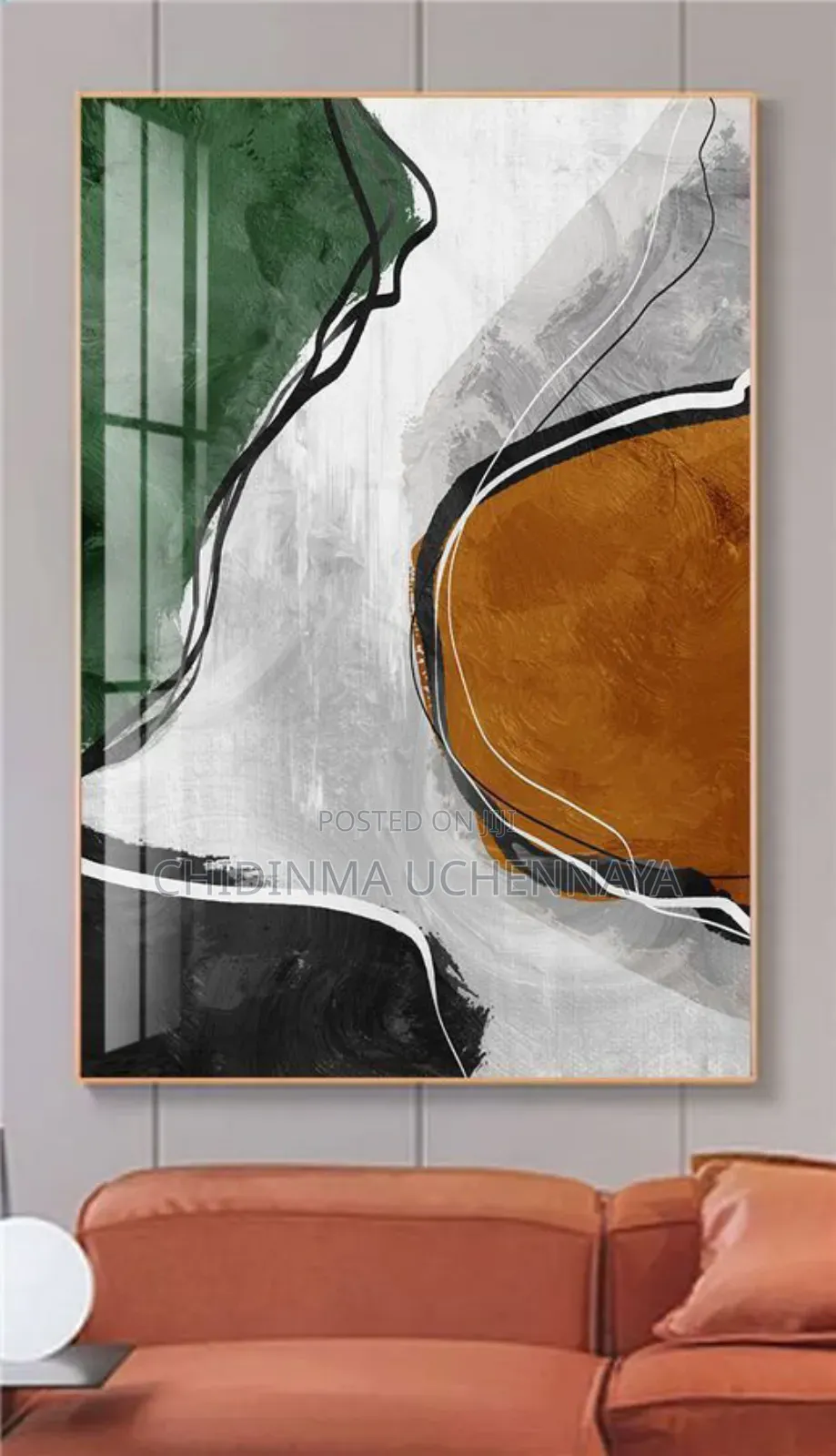 Nordic Wall Art Decor Oil Painting
