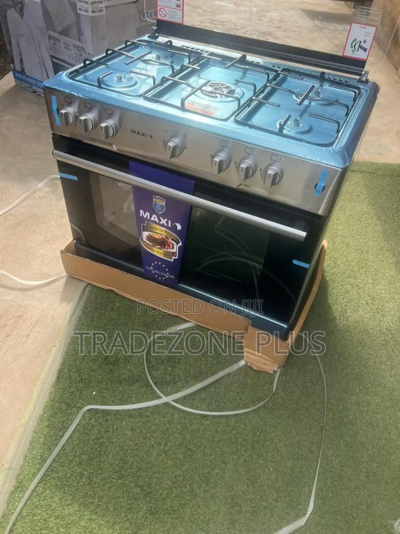 Maxi 5 Burner Stove – Easy Maintenance Cleaning