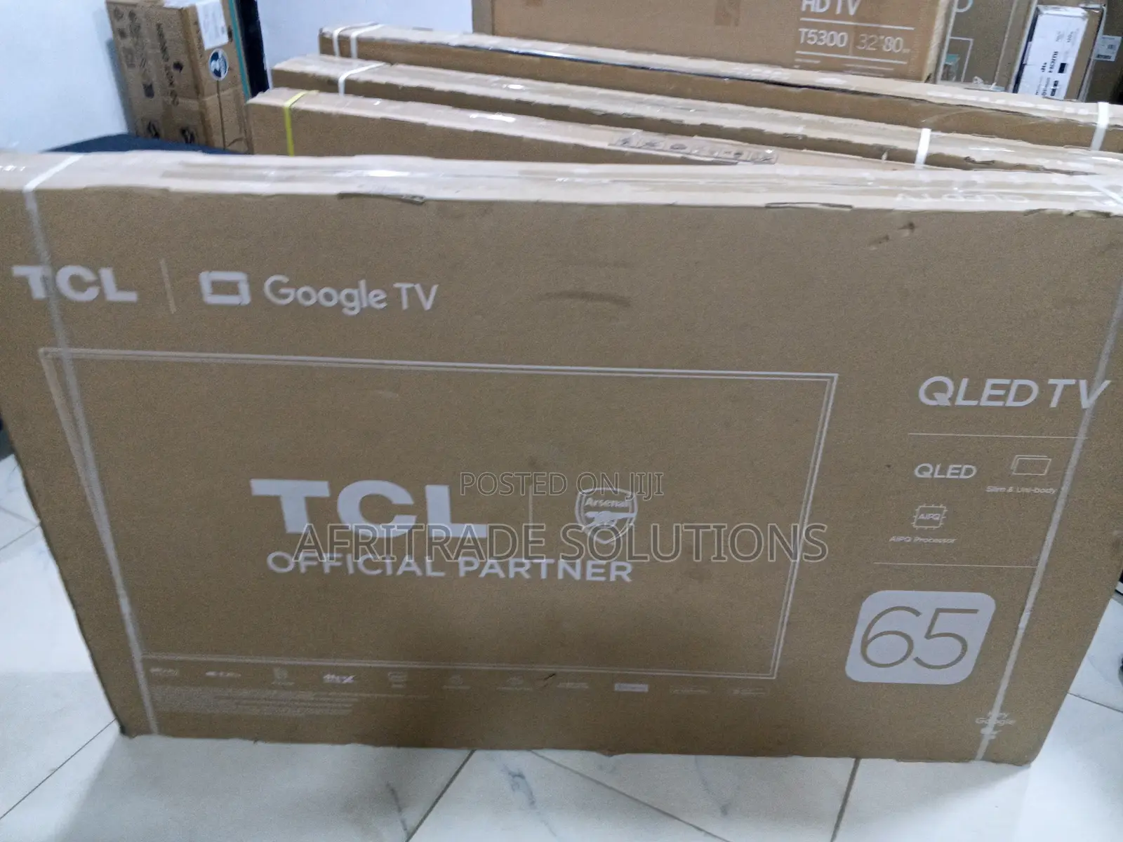 TCL 65' Qled Smart Tv Wide Color Gamut