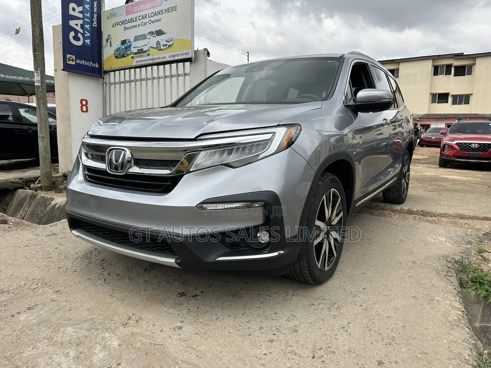 Honda Pilot Touring AWD 2019 Gray