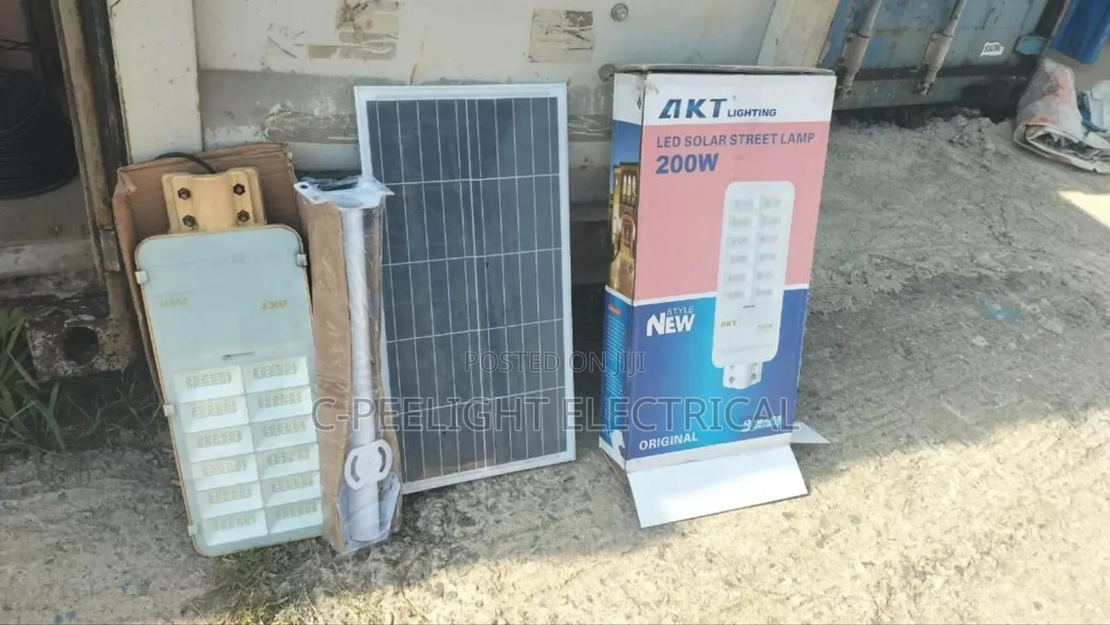 200watts Solar Separate Panel Solar Street Light