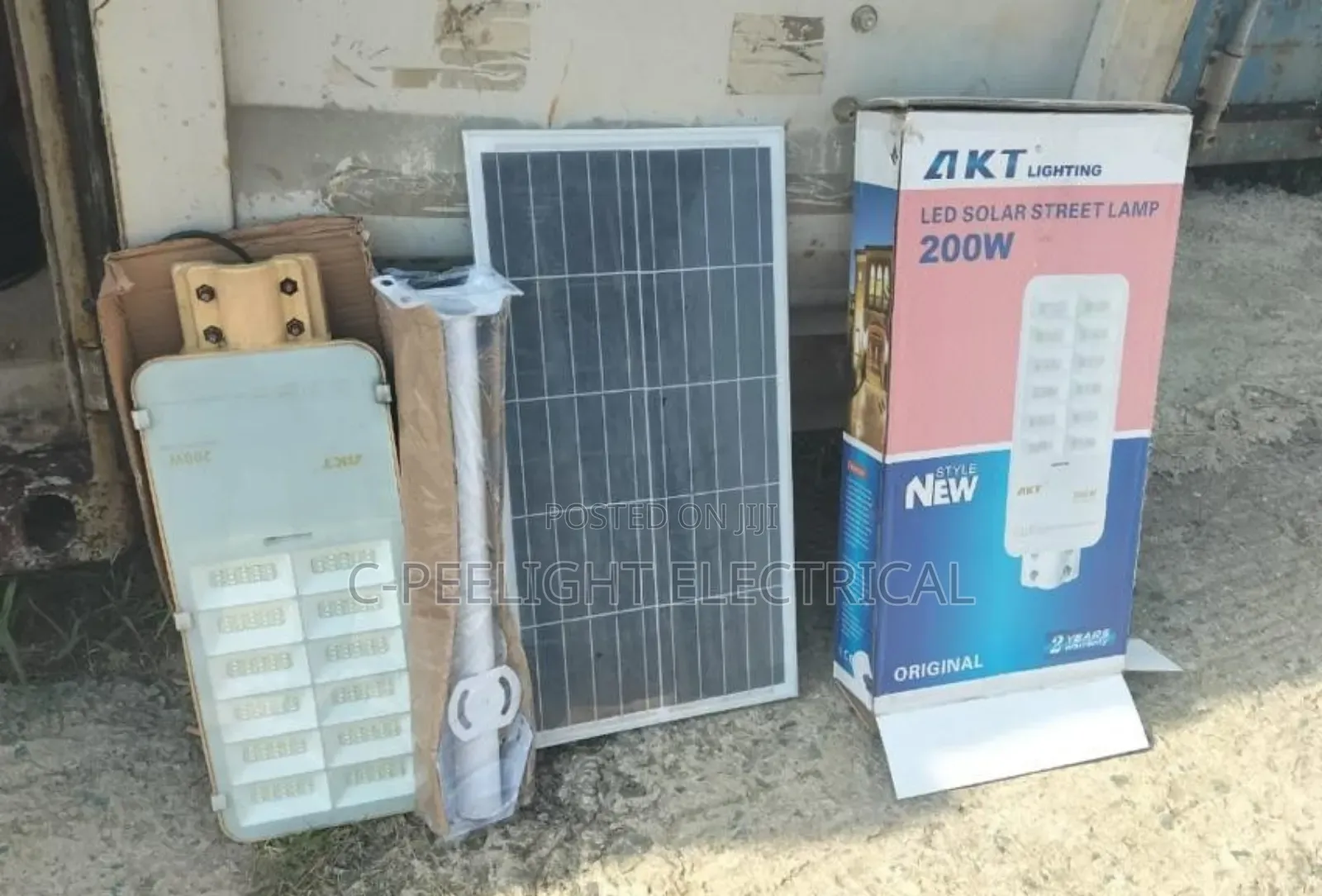 200watts Solar Separate Panel Solar Street Light