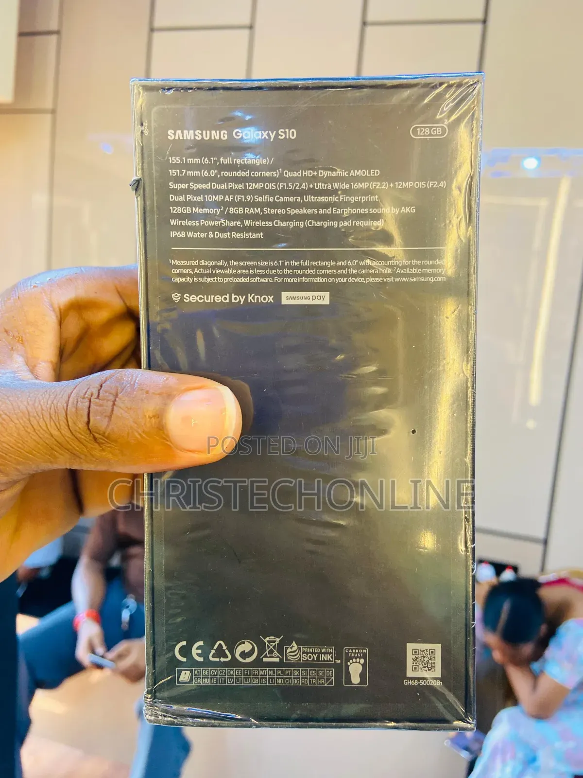 New Samsung Galaxy S10 128 GB Black