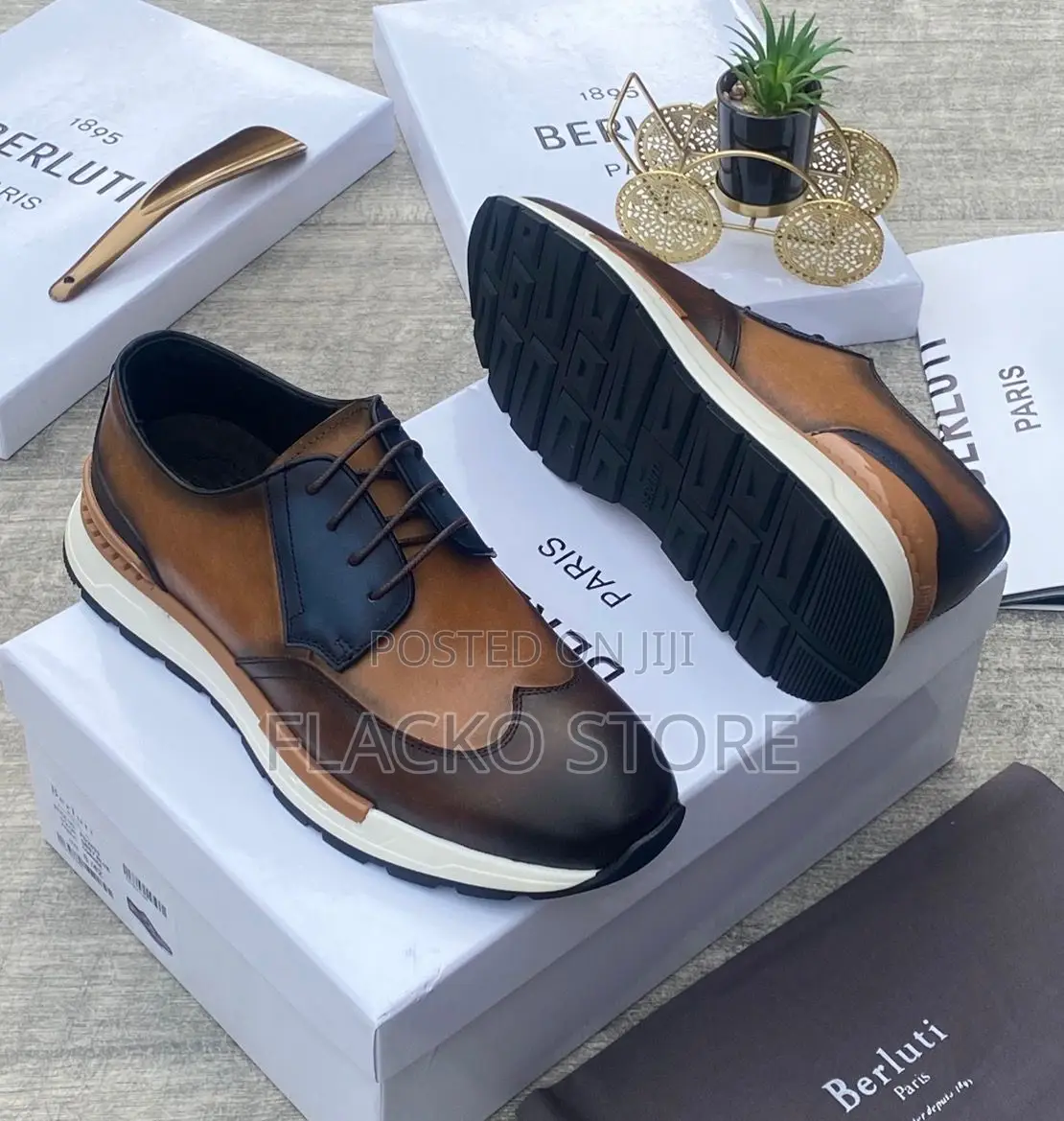 Original Berluti Fast Track Luxury Sneakers