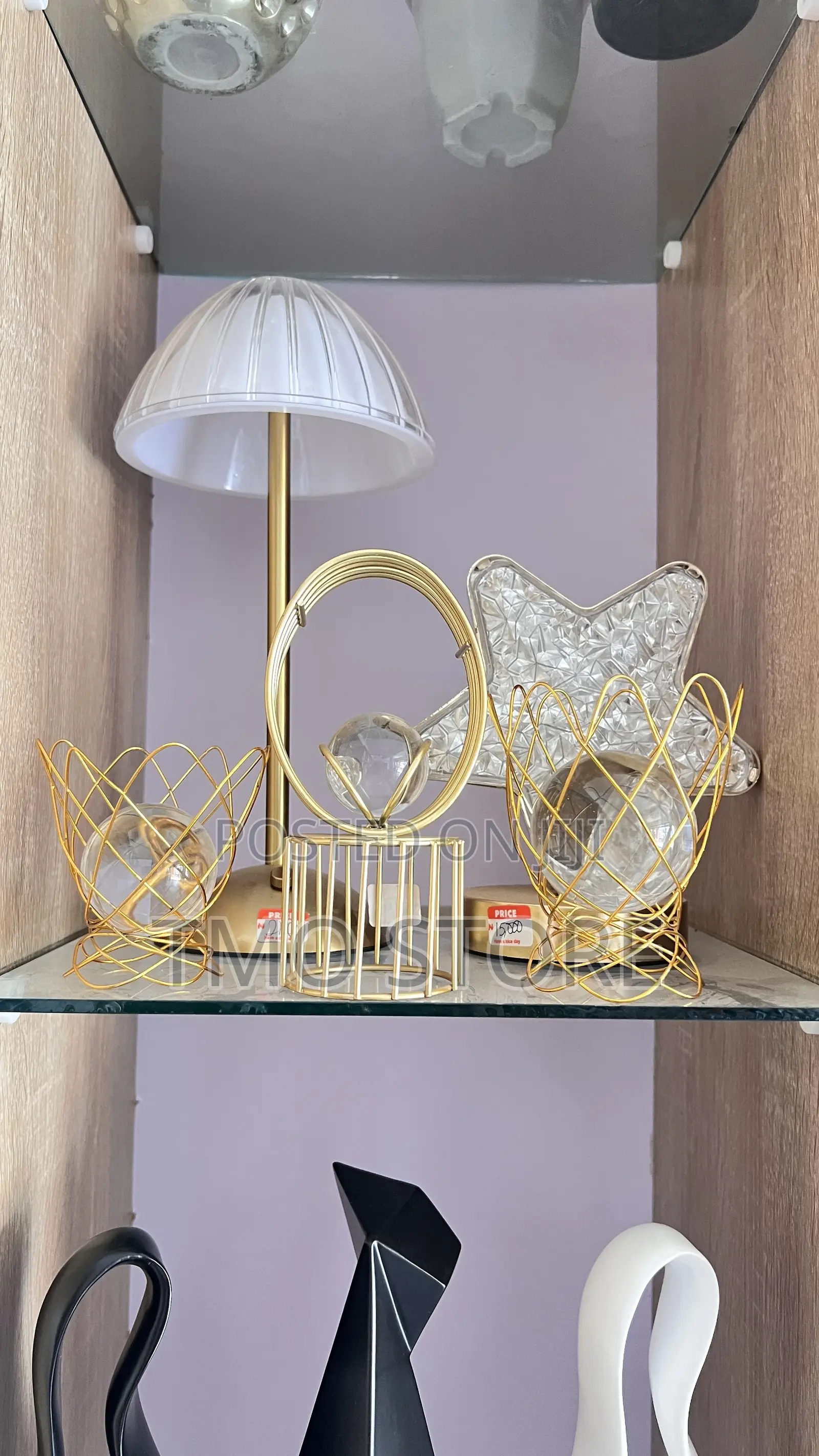 Gold Home Decor Collection , Decor Lamp, Table Lamp