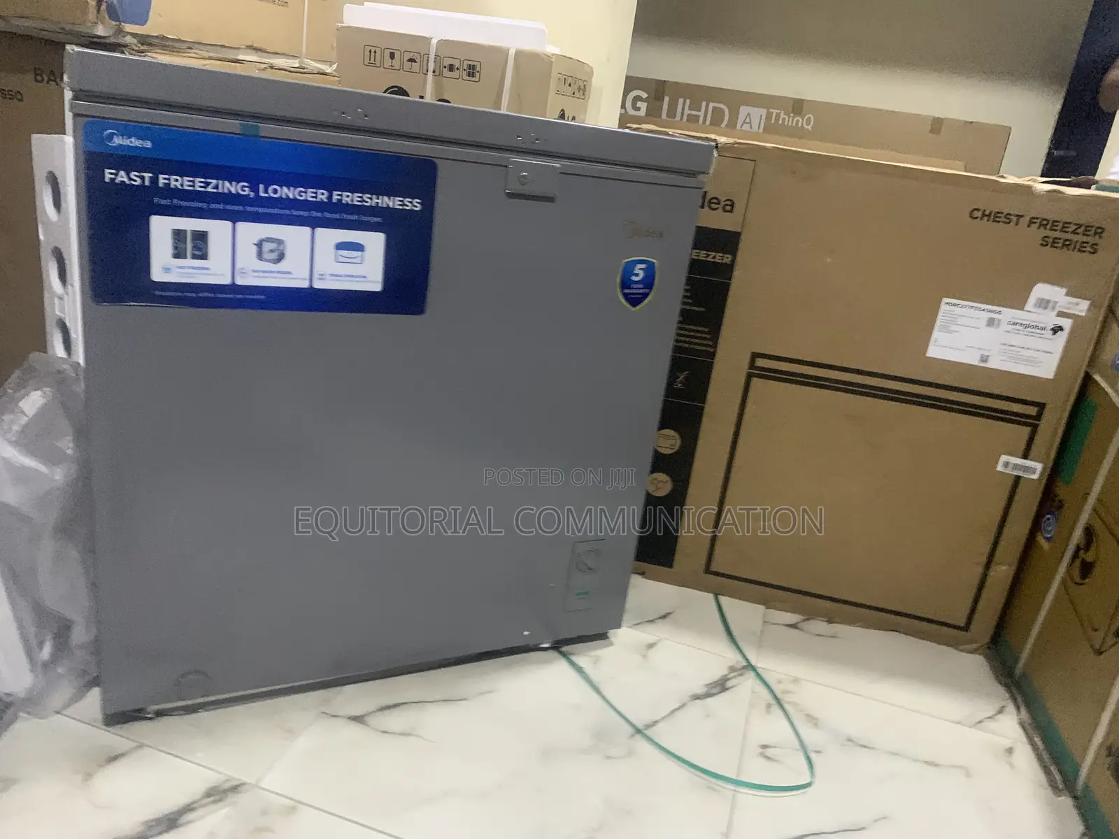 Midea 198l Freezer With Cooling Retention Mdrc277fzg43ngg