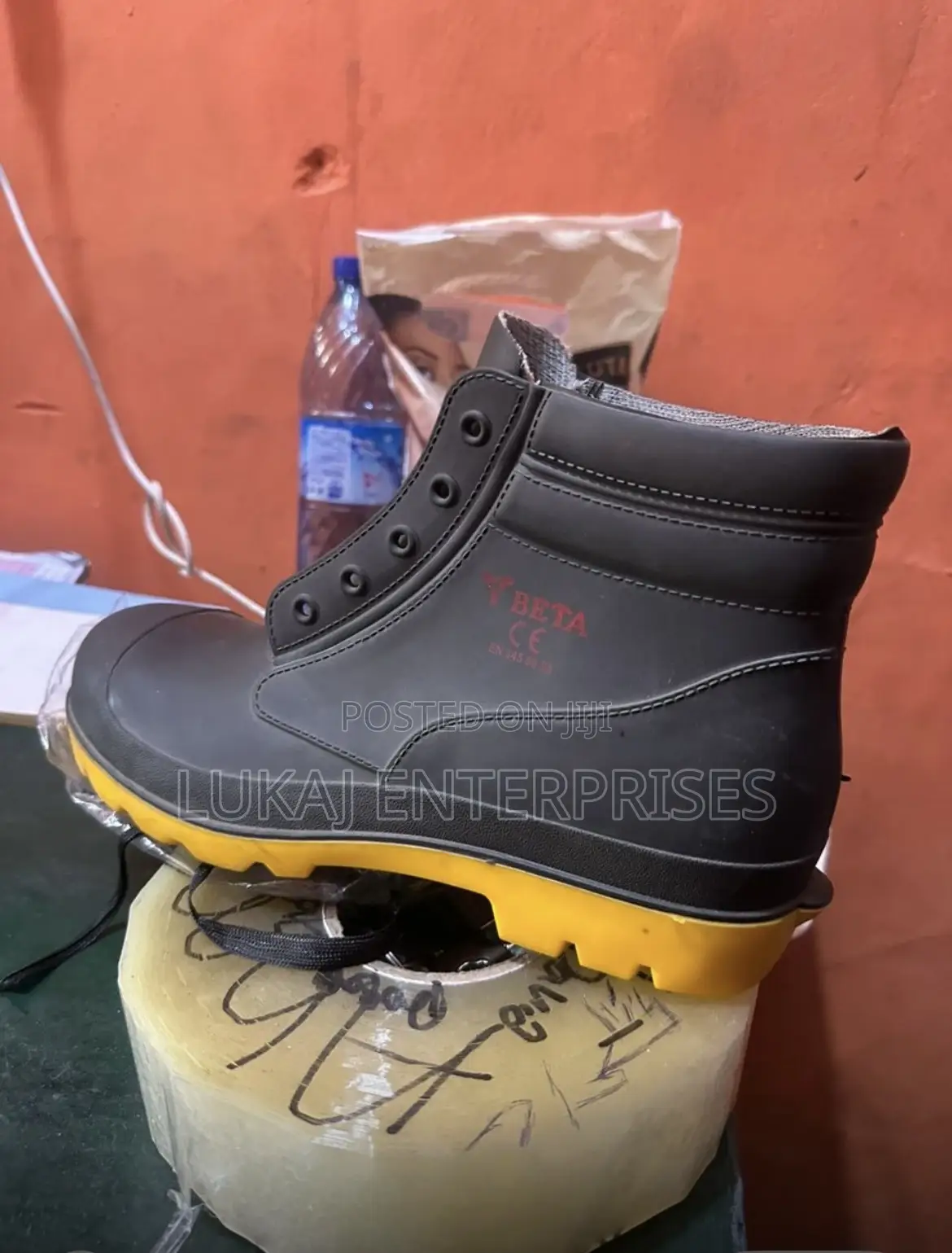 Short Safety Rain Boot