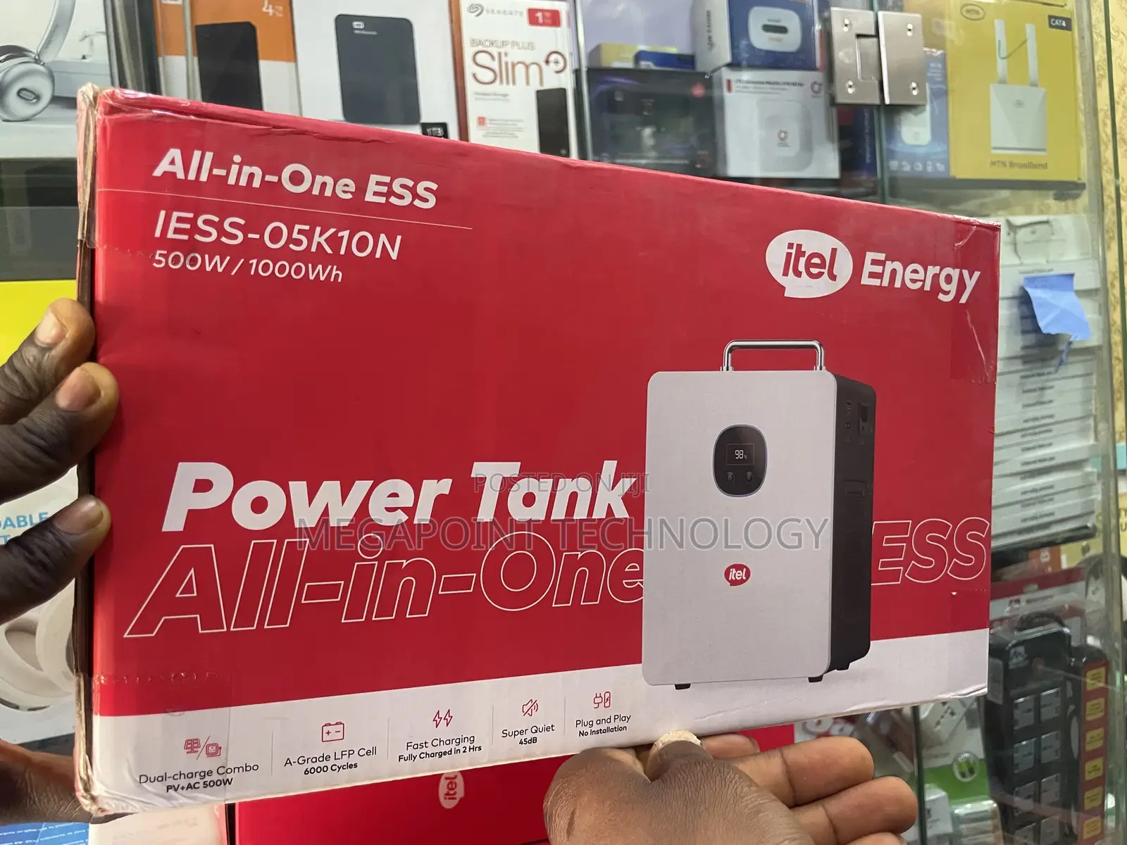 Itel Power Tank All in One 500w