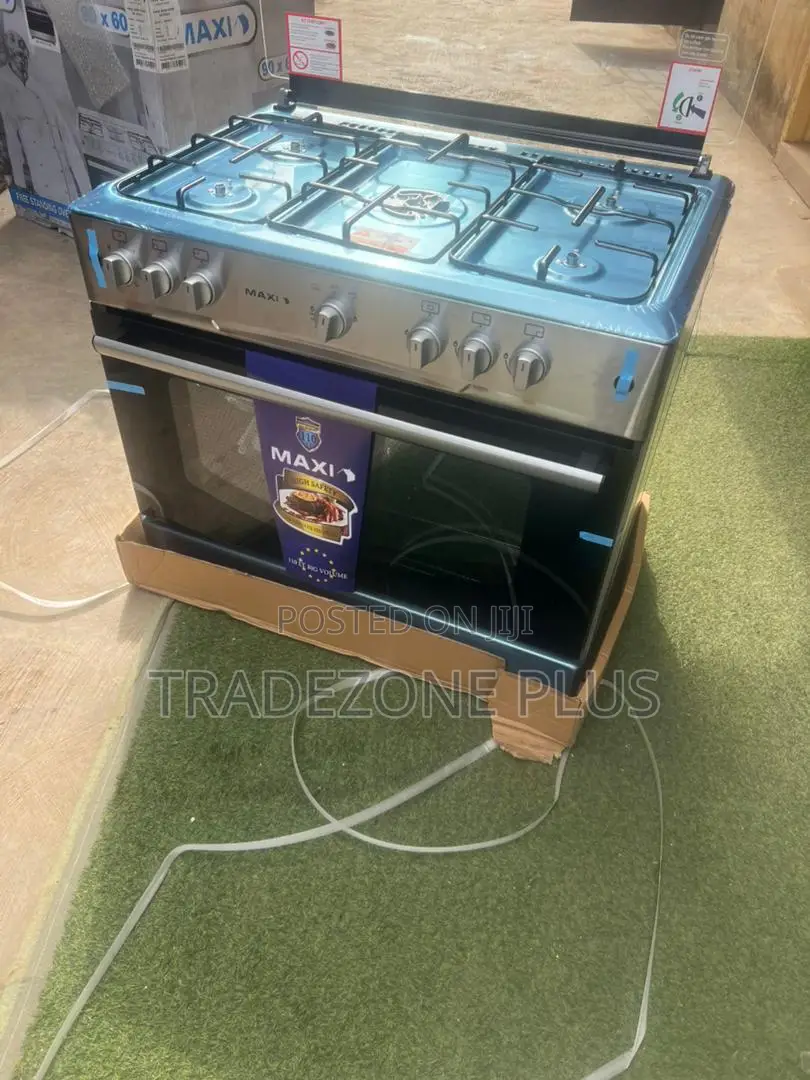 Maxi Gas Stove 5 Burner – High Performance Cooker