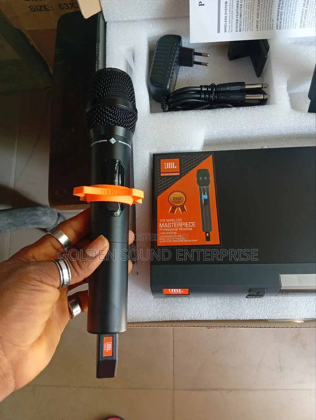 K M C 8 Masterpiece Wireless Microphone Kmc8 J B L