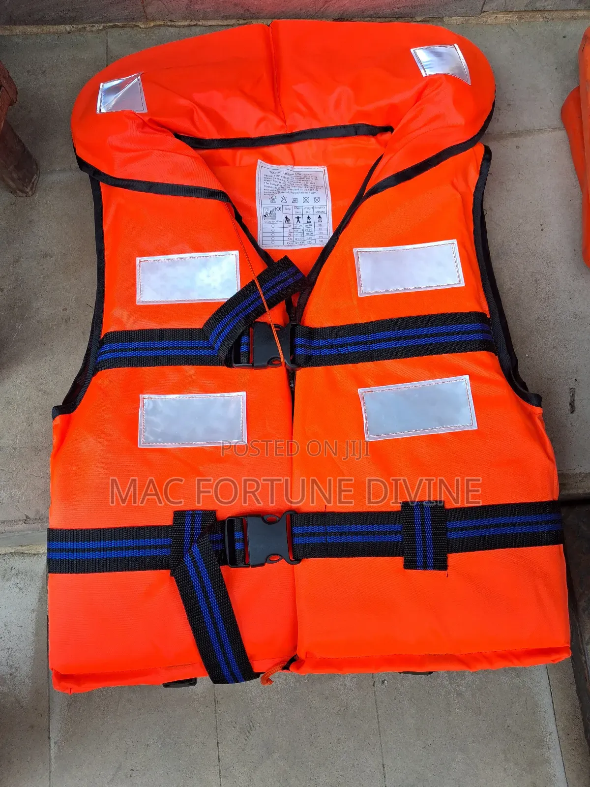Bright Orange High Quality Life Jackets