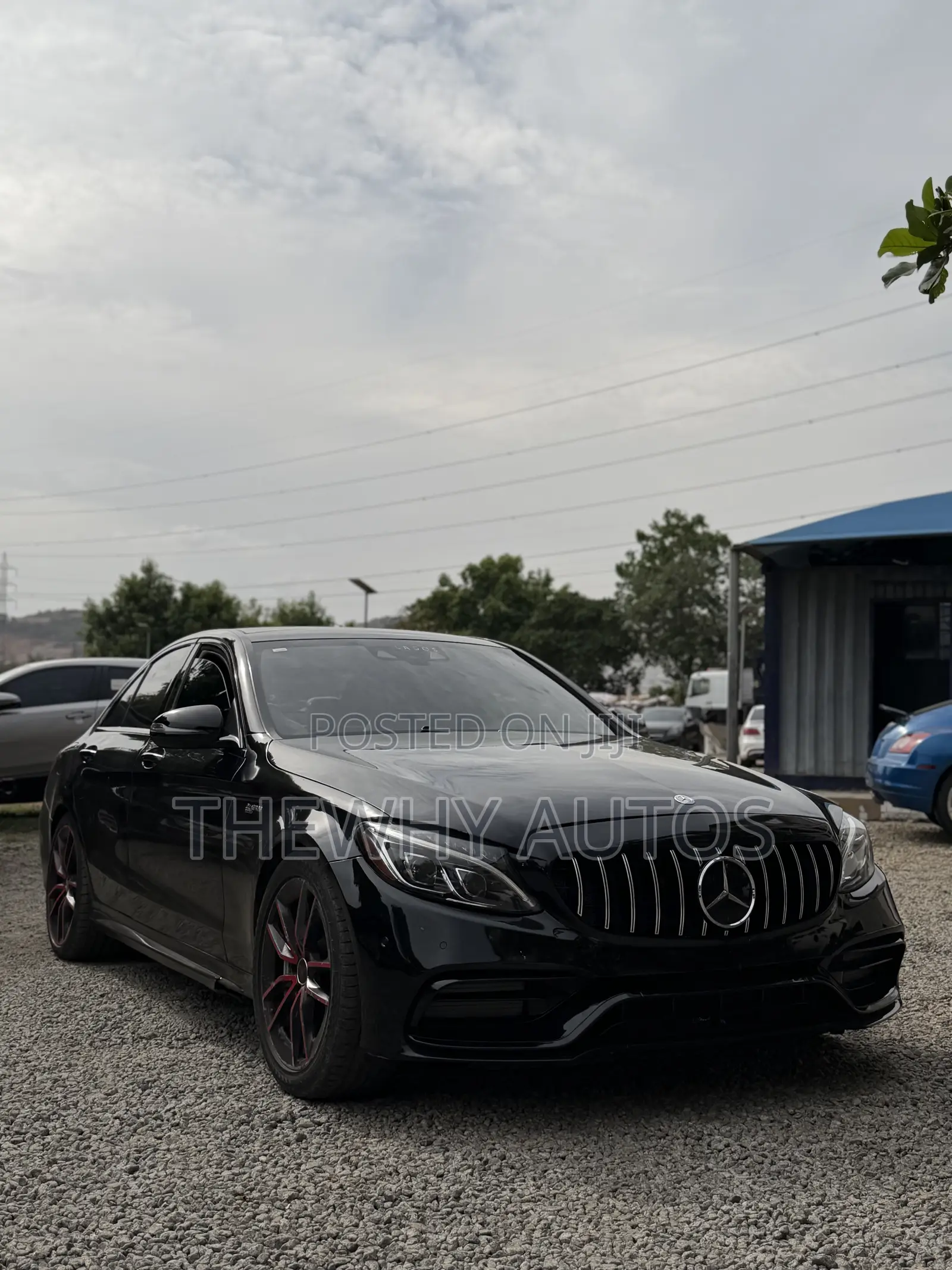 Mercedes-Benz C43 4Matic Cabriolet AWD (3.0L V6 9AM) 2017 Black