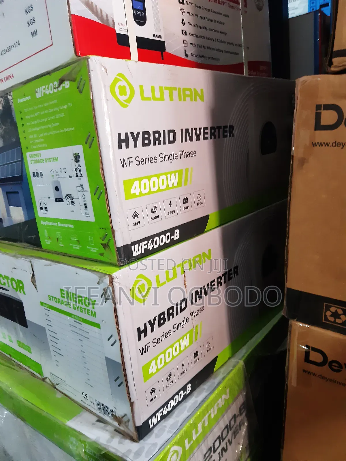 Lutian Solar Inverter 4kva 24v Hybrid