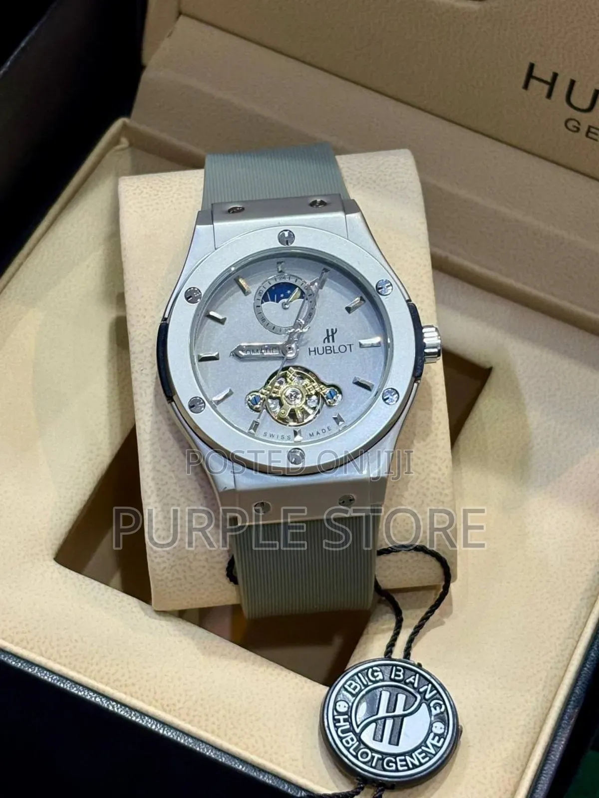 Hublot Automatic Rubber Strap Watches