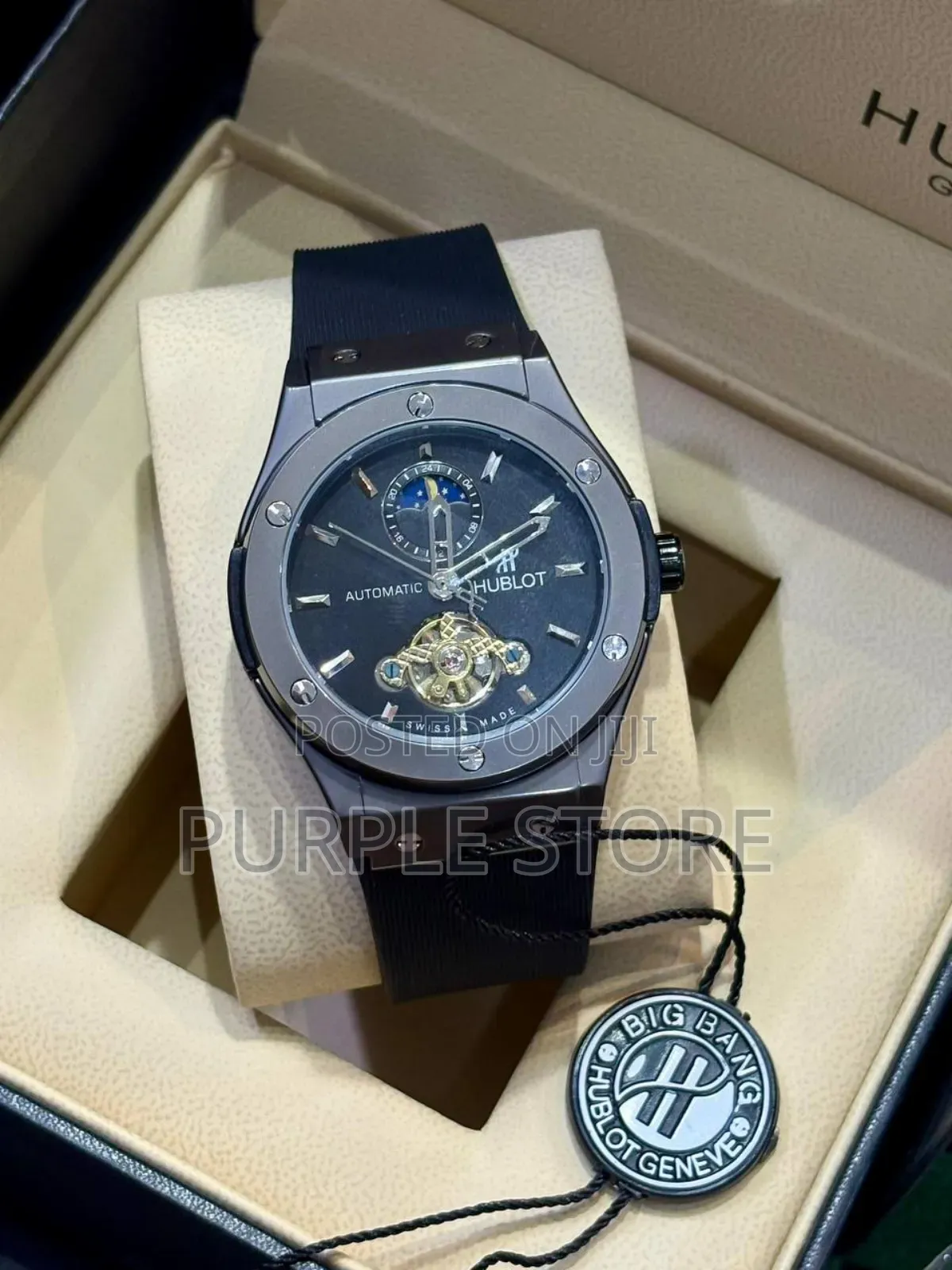 Hublot Automatic Rubber Strap Watches
