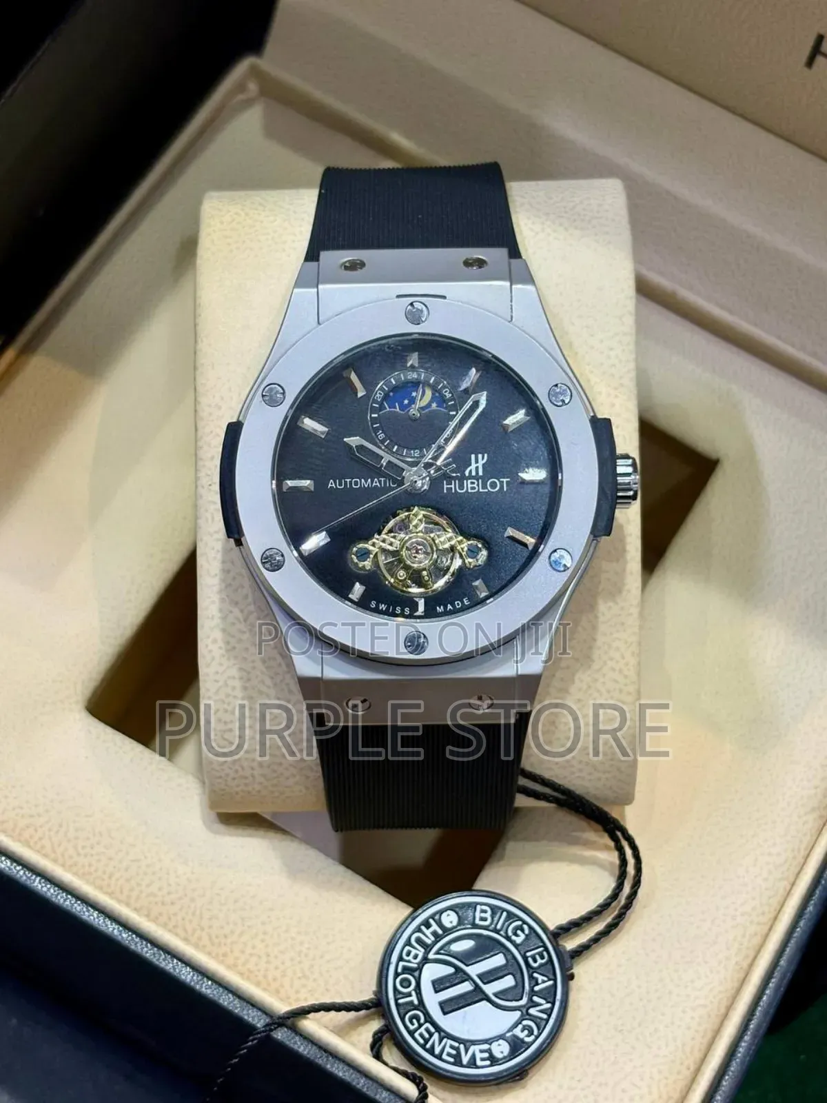 Hublot Automatic Rubber Strap Watches